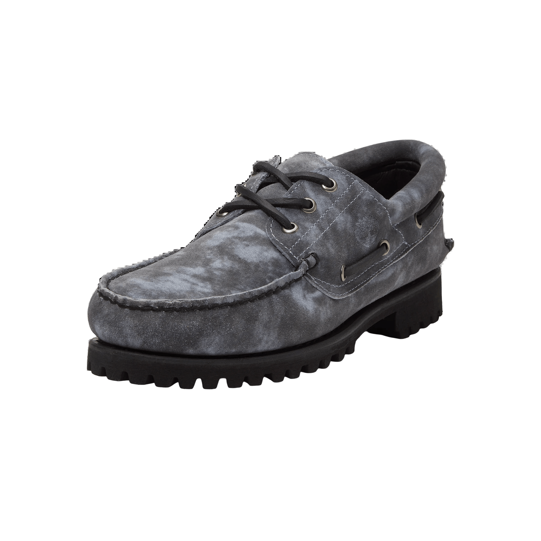 Timberland 3 Eye Lug Boat Shoe Light Grey Suede
