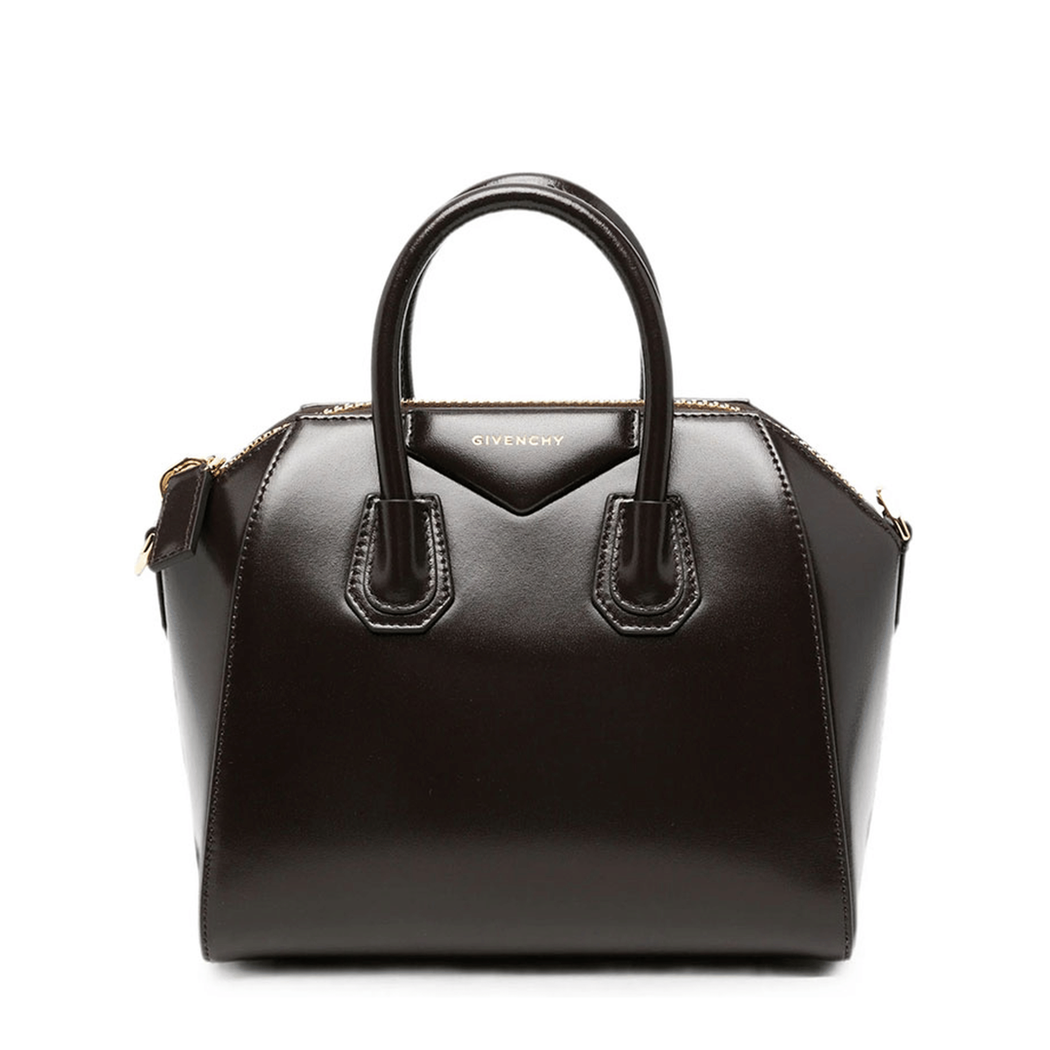Givenchy Antigona Mini Calfskin Tote - Chocolate