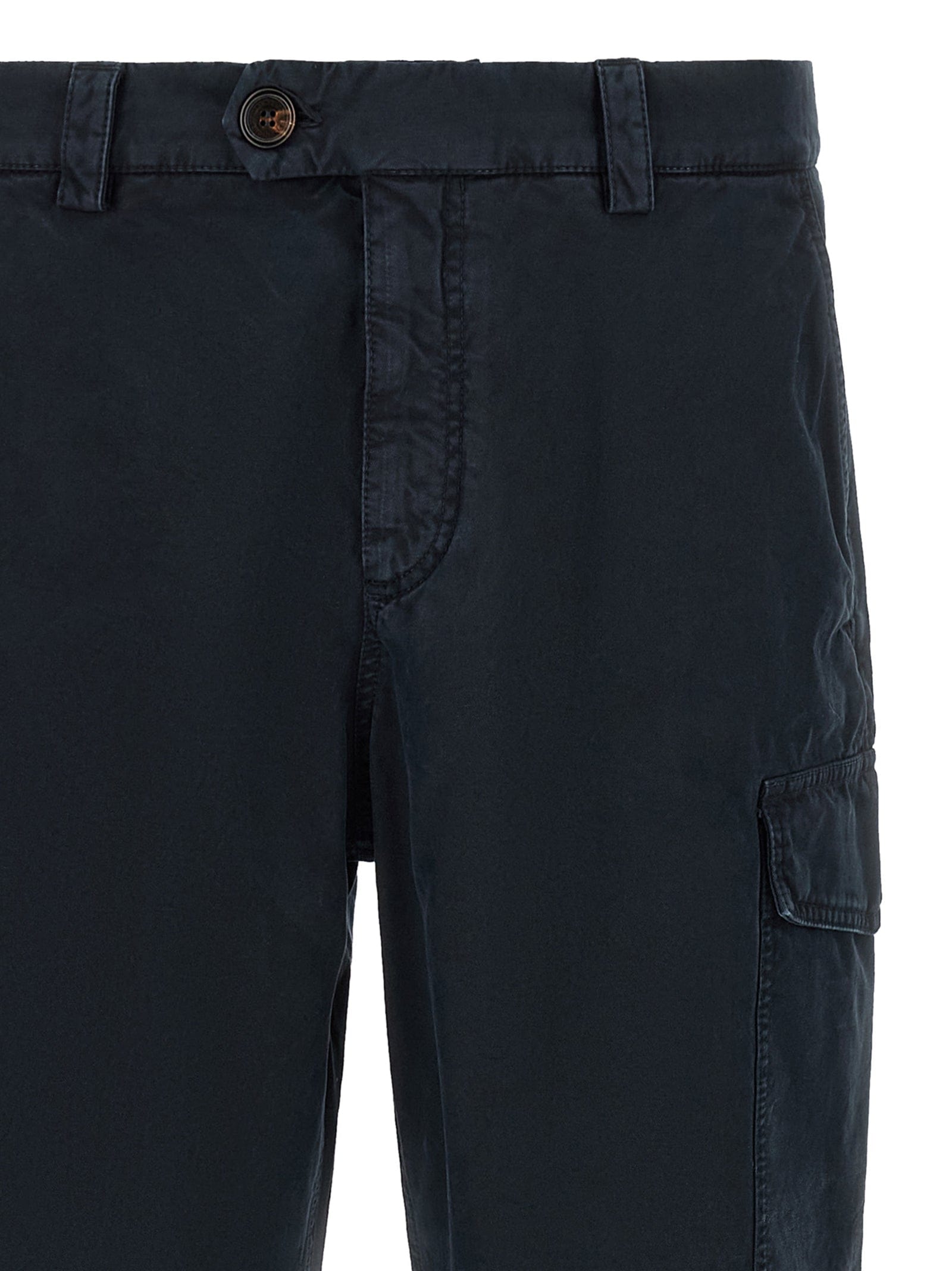 Brunello Cucinelli Cotton Cargo Men's Pants