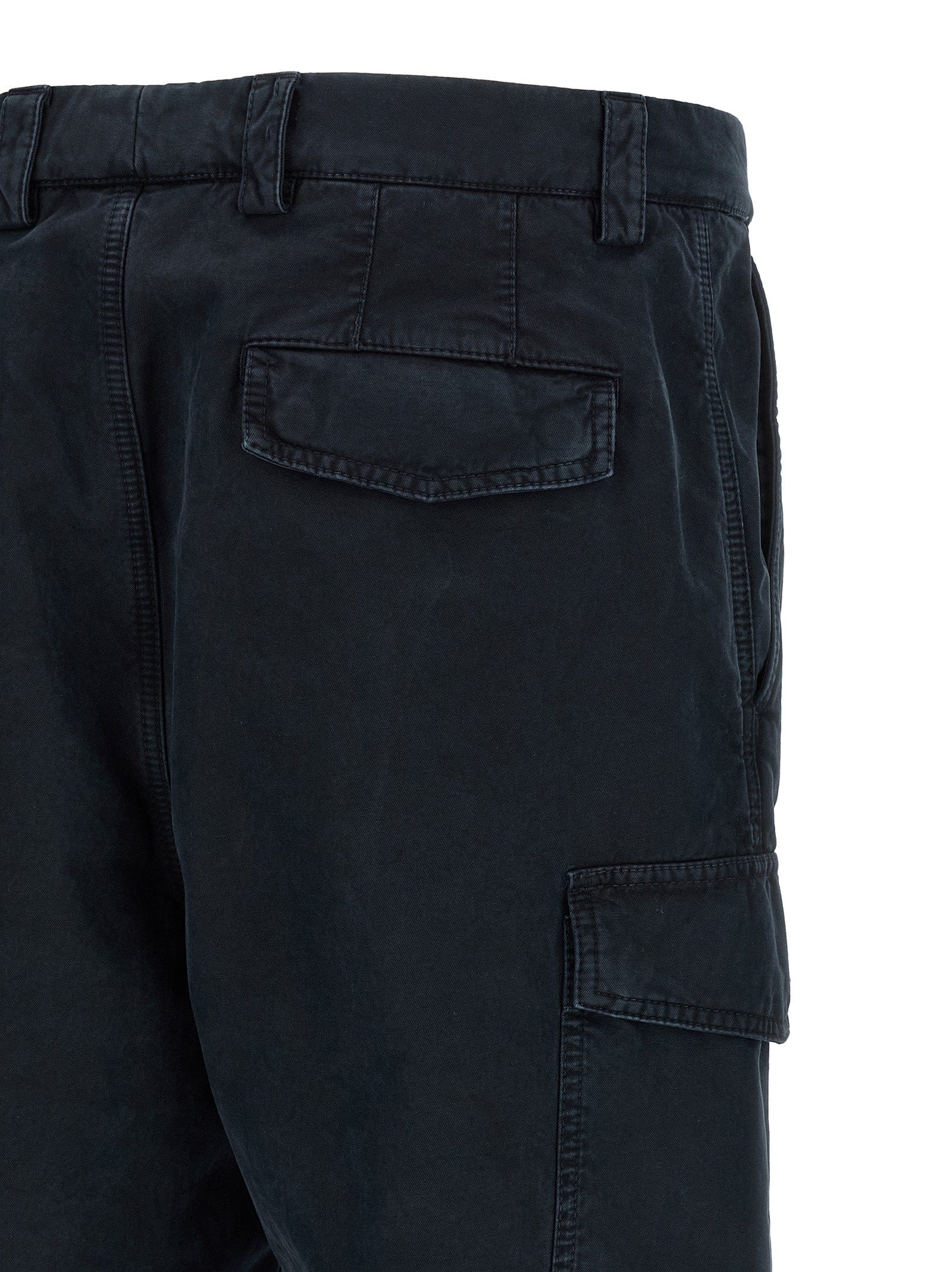 Brunello Cucinelli Cotton Cargo Men's Pants