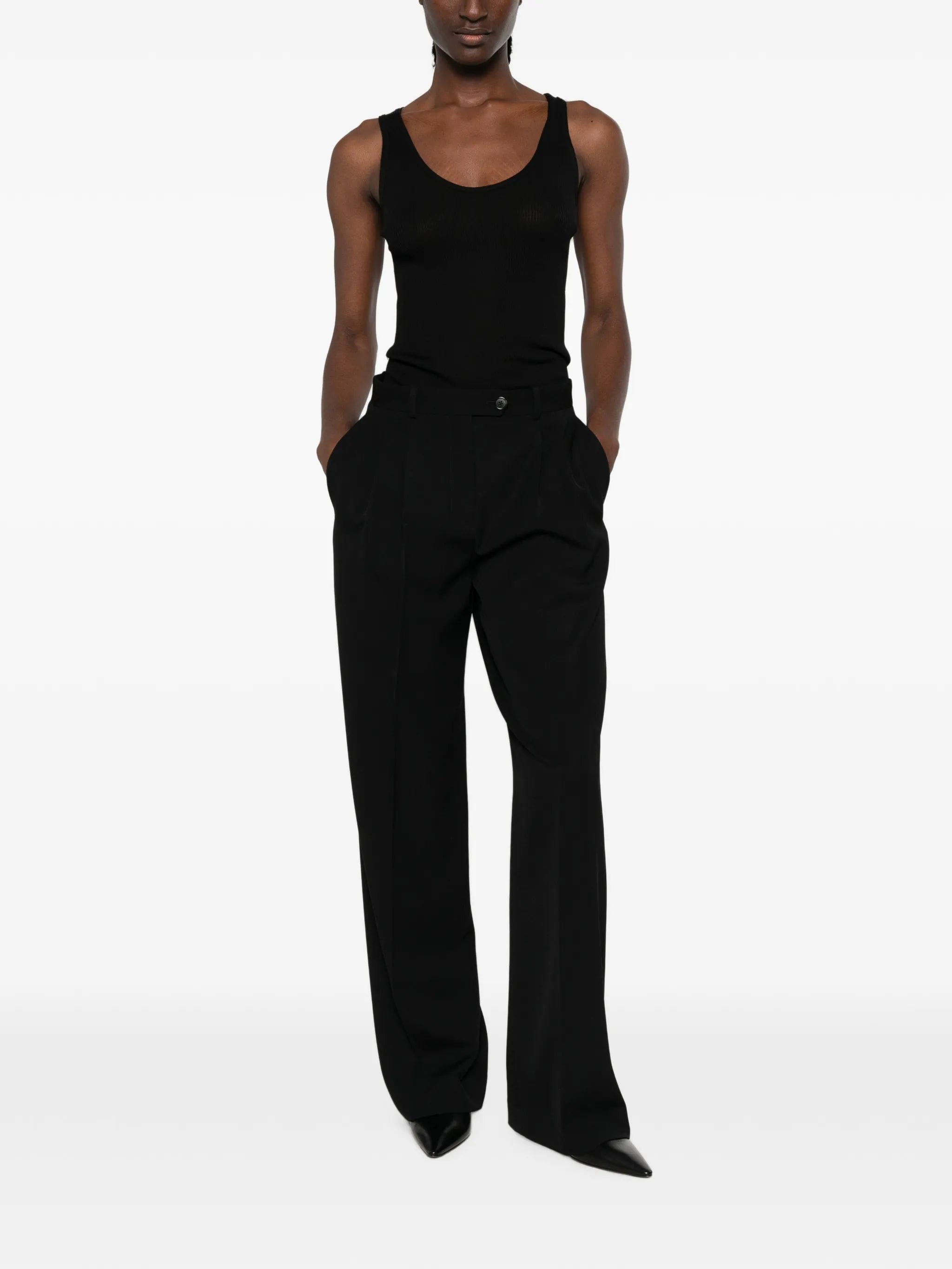 The Row Danel ribbed - knit vest