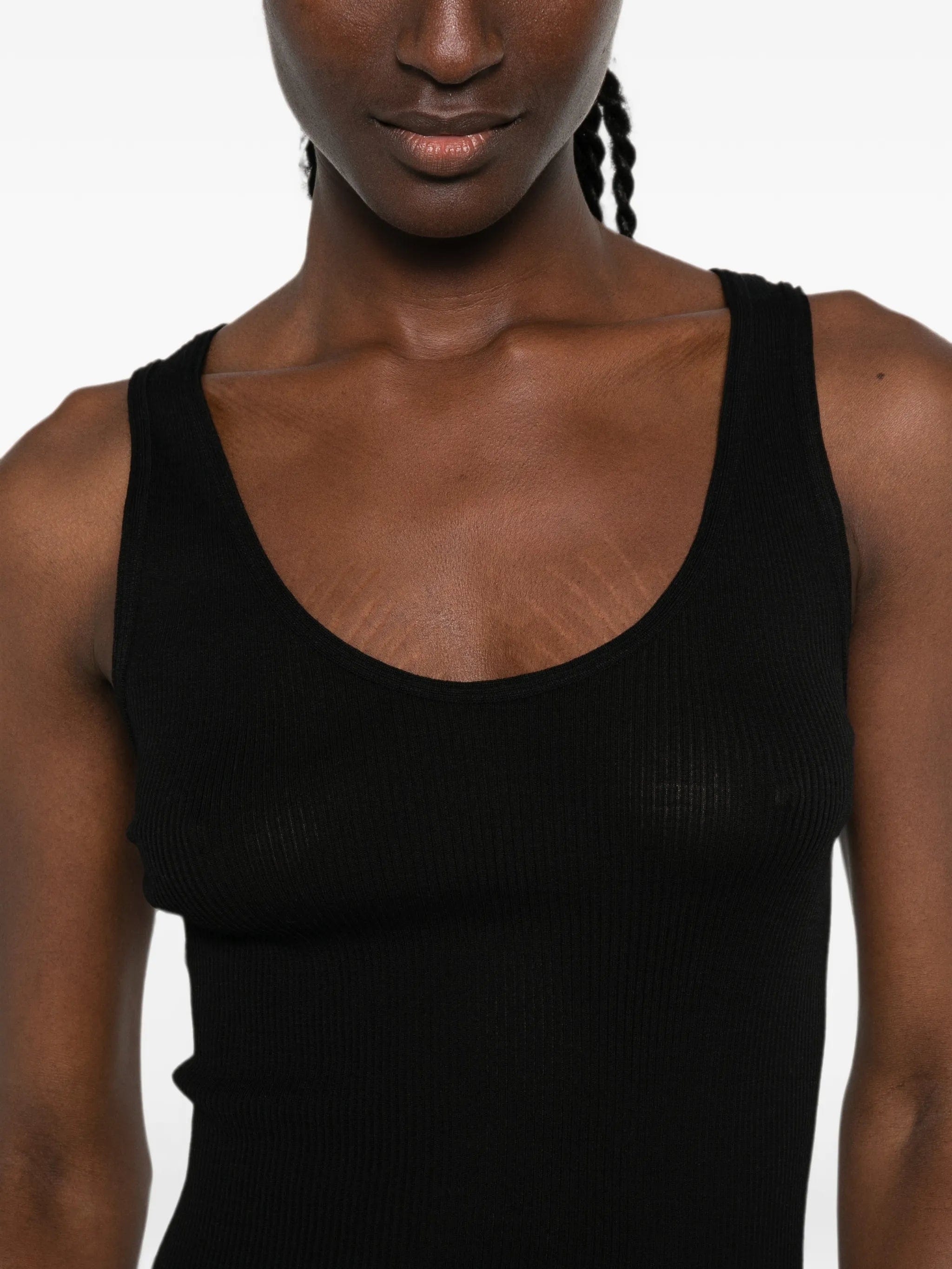 The Row Danel ribbed - knit vest