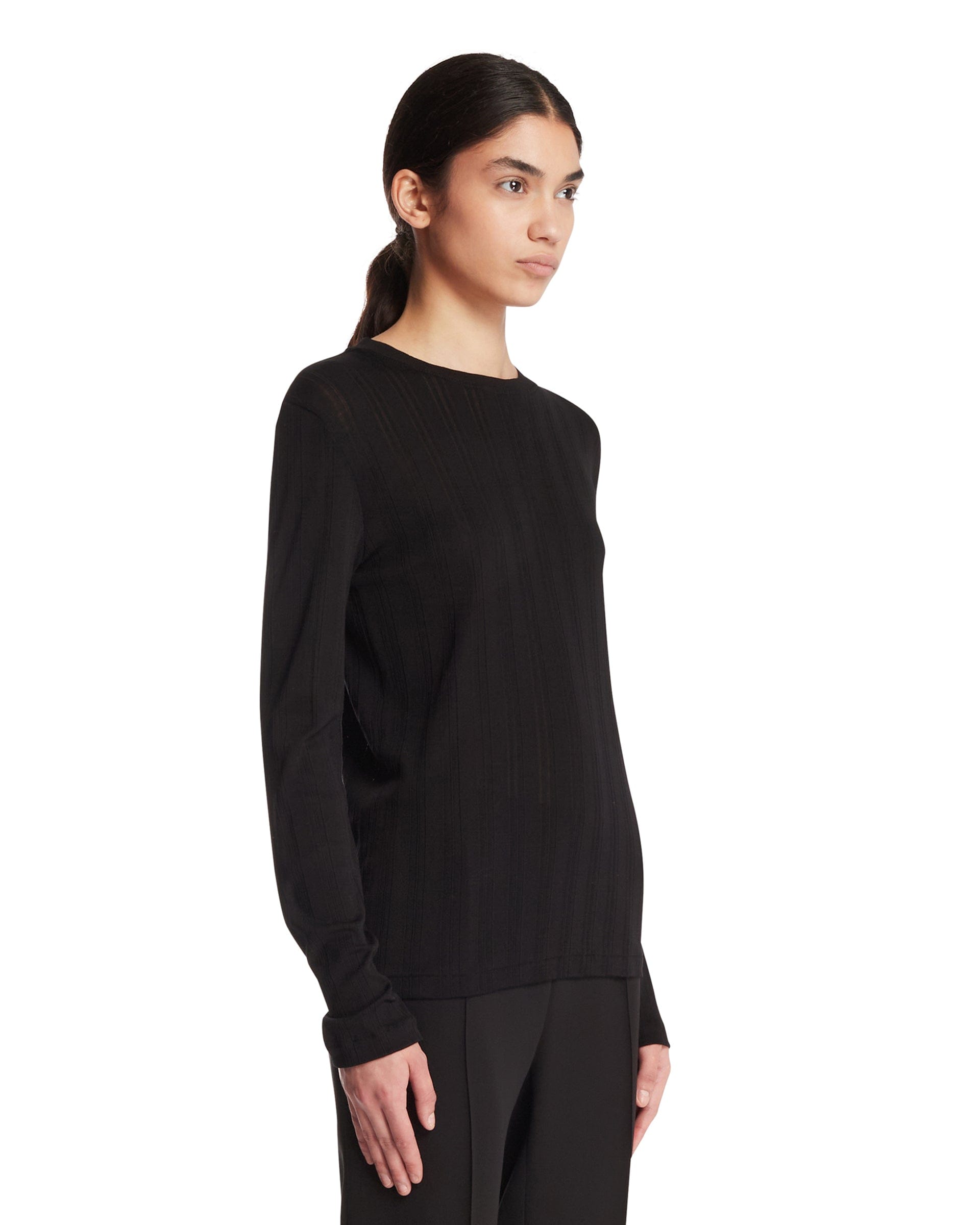 THE ROW T - Shirt Dantea In Cotone Nera
