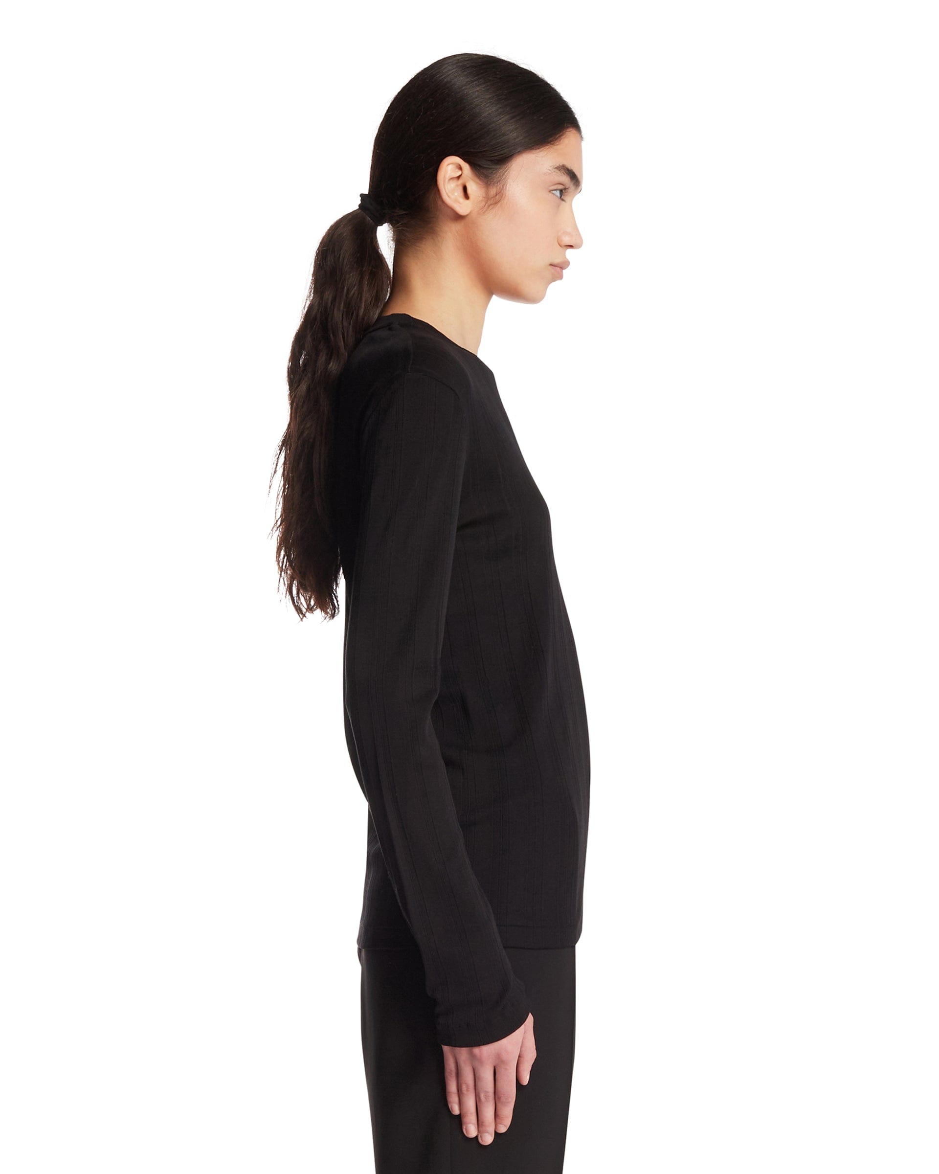 THE ROW T - Shirt Dantea In Cotone Nera