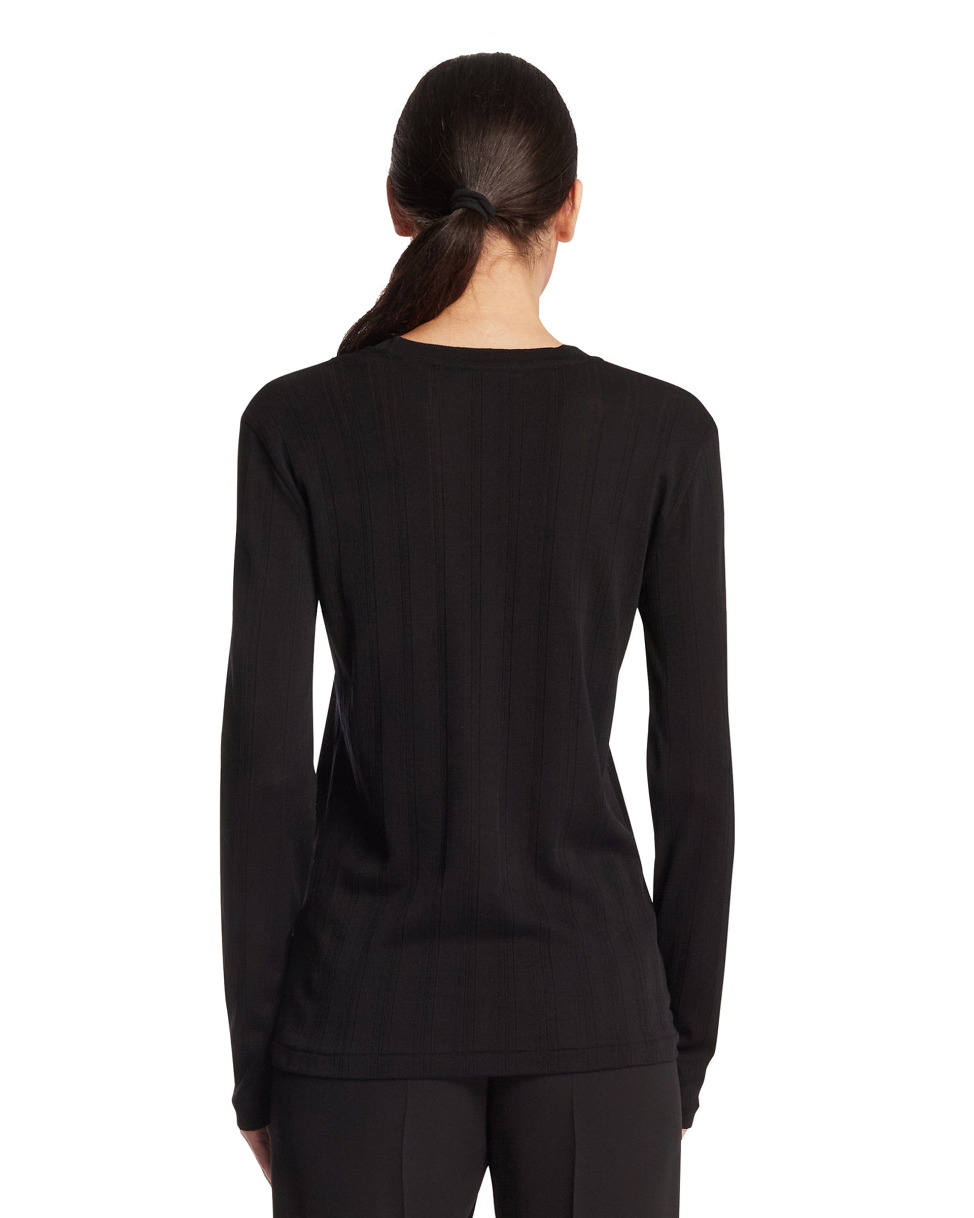 THE ROW T - Shirt Dantea In Cotone Nera