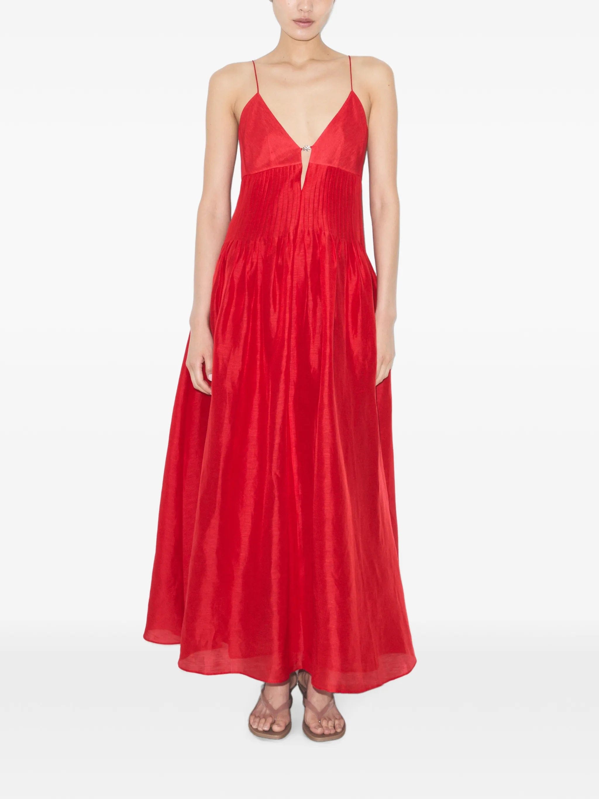 Tory Burch logo - detail maxi dress