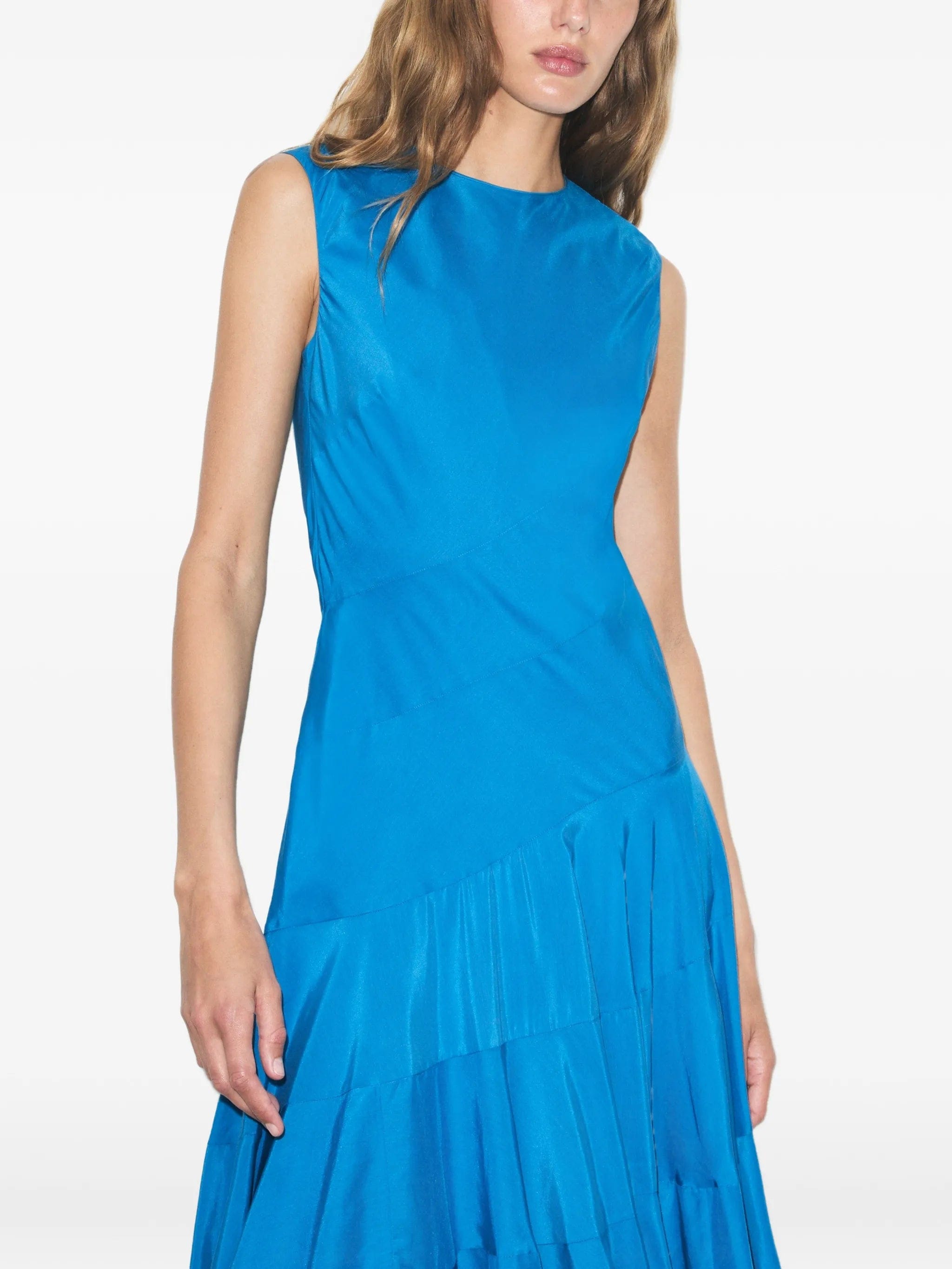 Tory Burch flared cotton silk dress