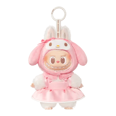 Pop Mart The Monsters Labubu x Hello Kitty and Friends My Melody Vinyl Plush Pendant
