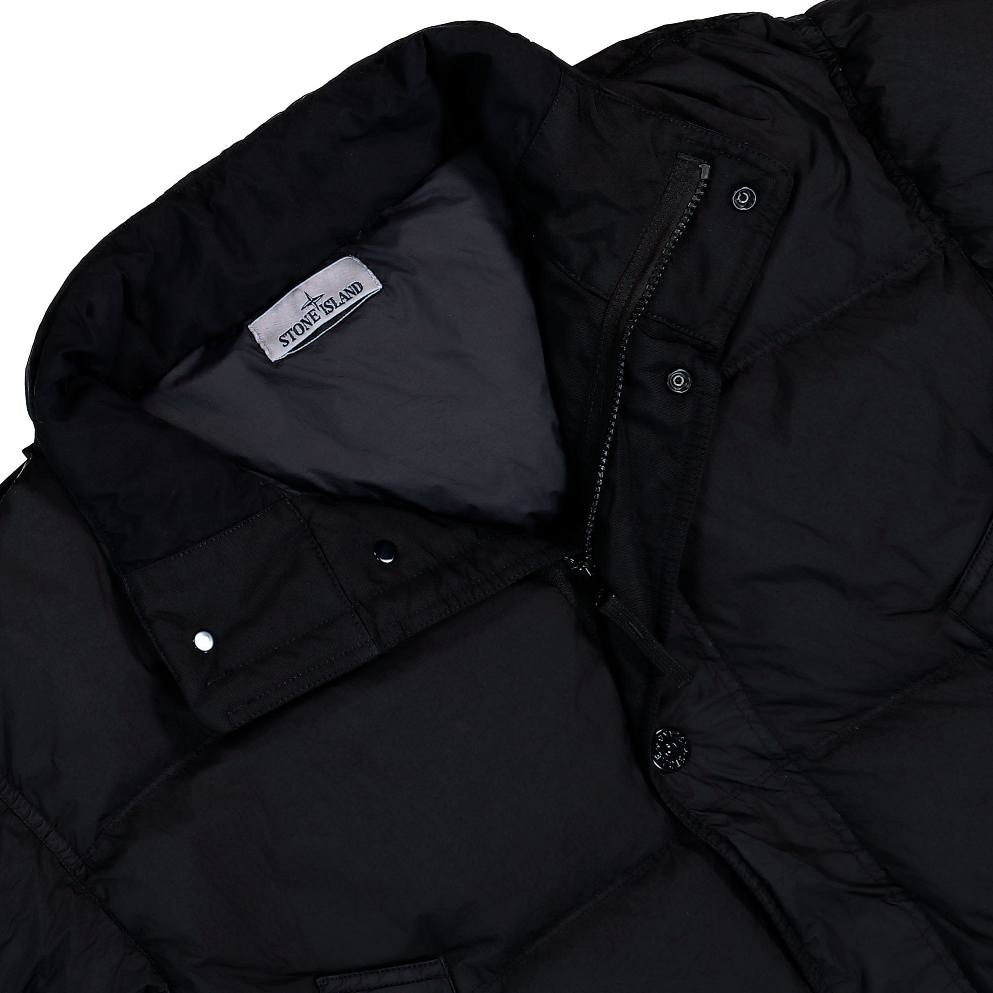 Stone Island Garment Dyed Crinkle Reps NY Down Jacket With Wind Resistance