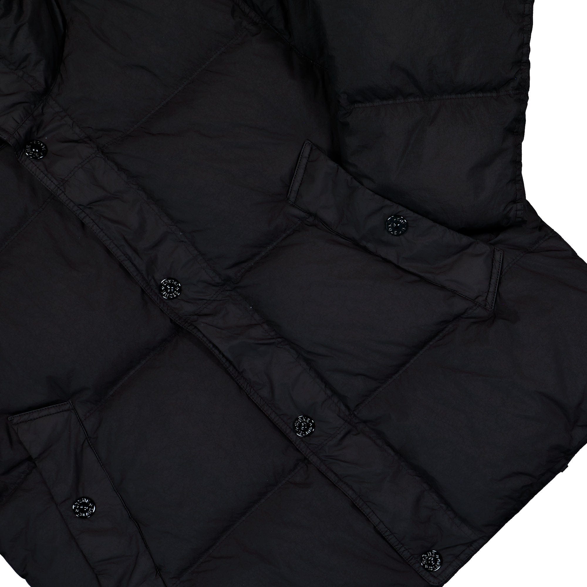 Stone Island Garment Dyed Crinkle Reps NY Down Jacket With Wind Resistance