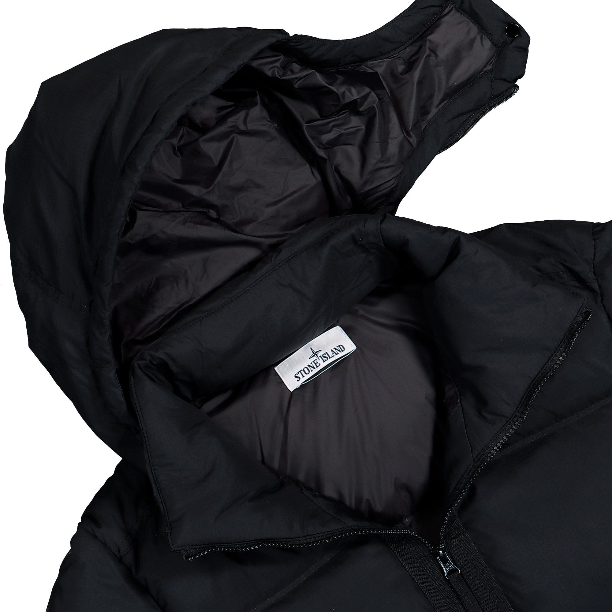 Stone Island Ripstop CORDURA® Tear Resistant Down Jacket W Detachable Hood