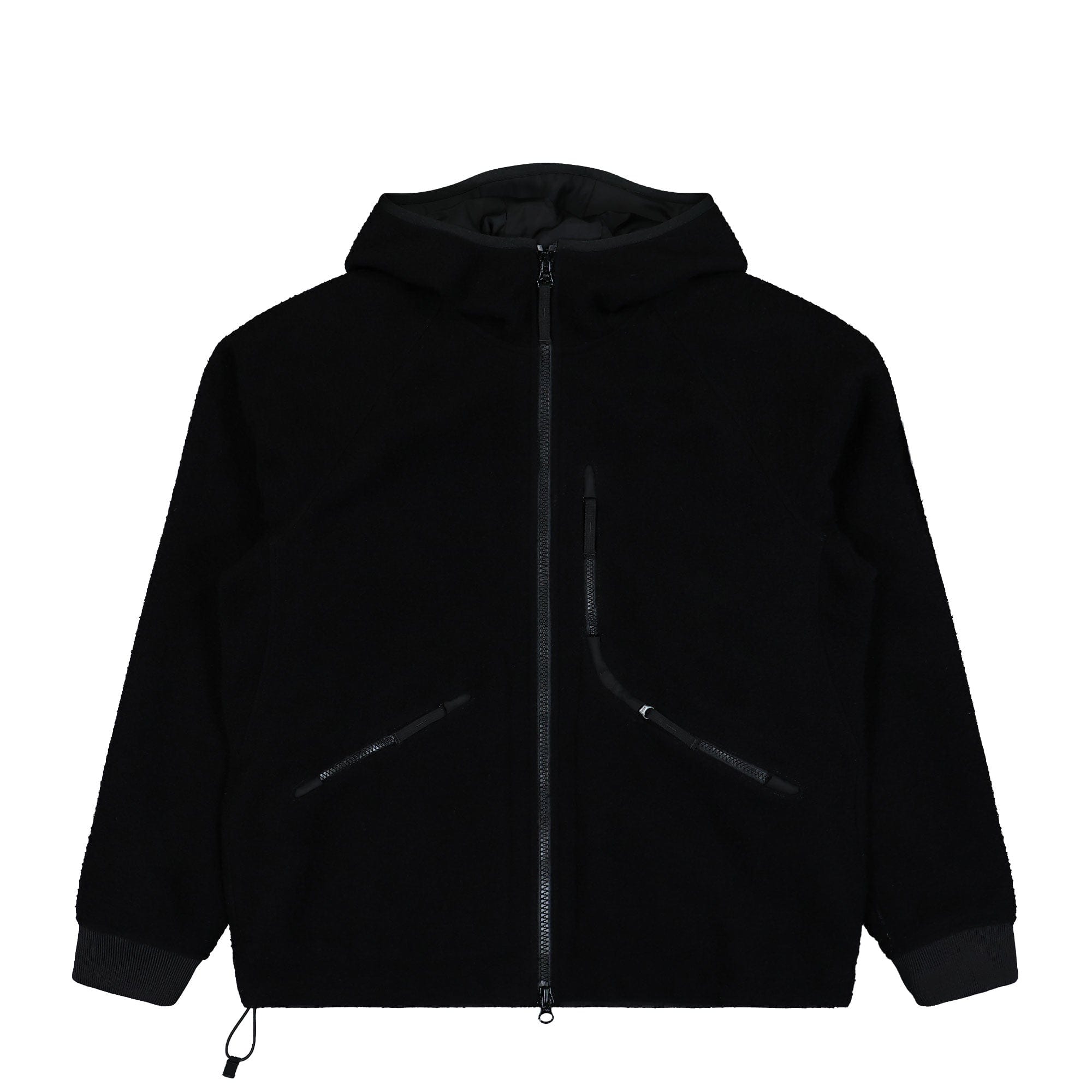 Stone Island Hooded Jacket With Anti - Drop And Zip Chest Pocket