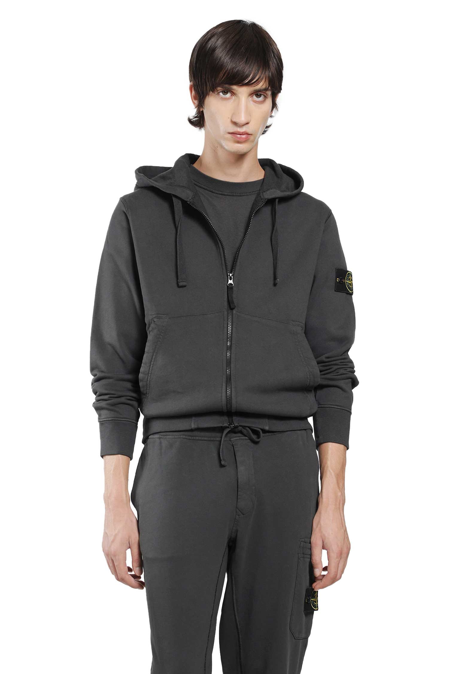 Stone Island 6100061 Zip - Up Hoodie