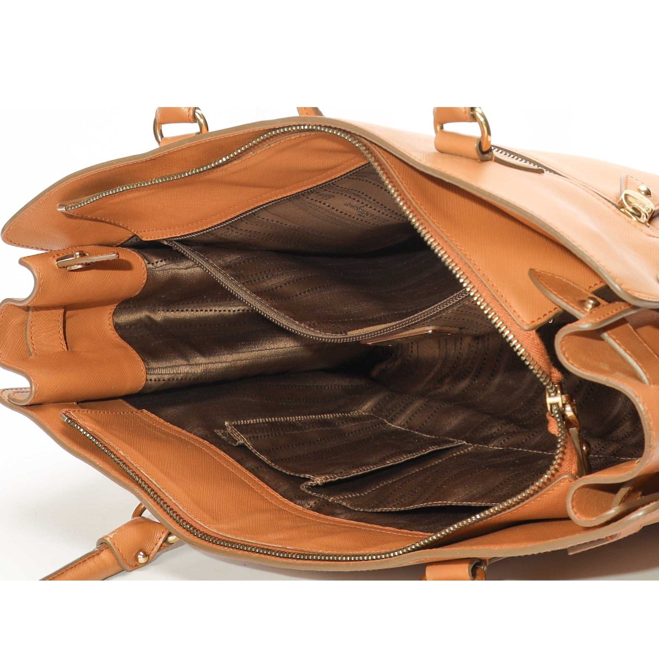 Salvatore Ferragamo Brown Briana Tote