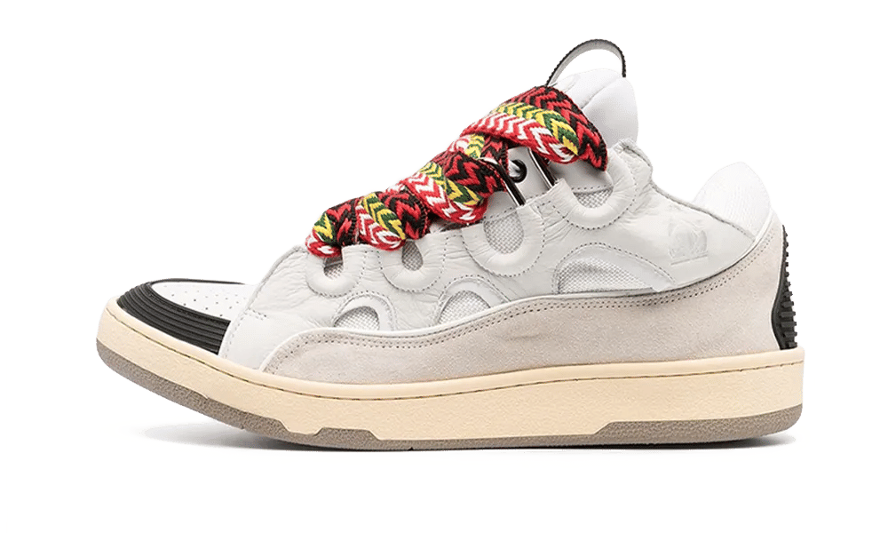 Lanvin Leather Curb White Ivory