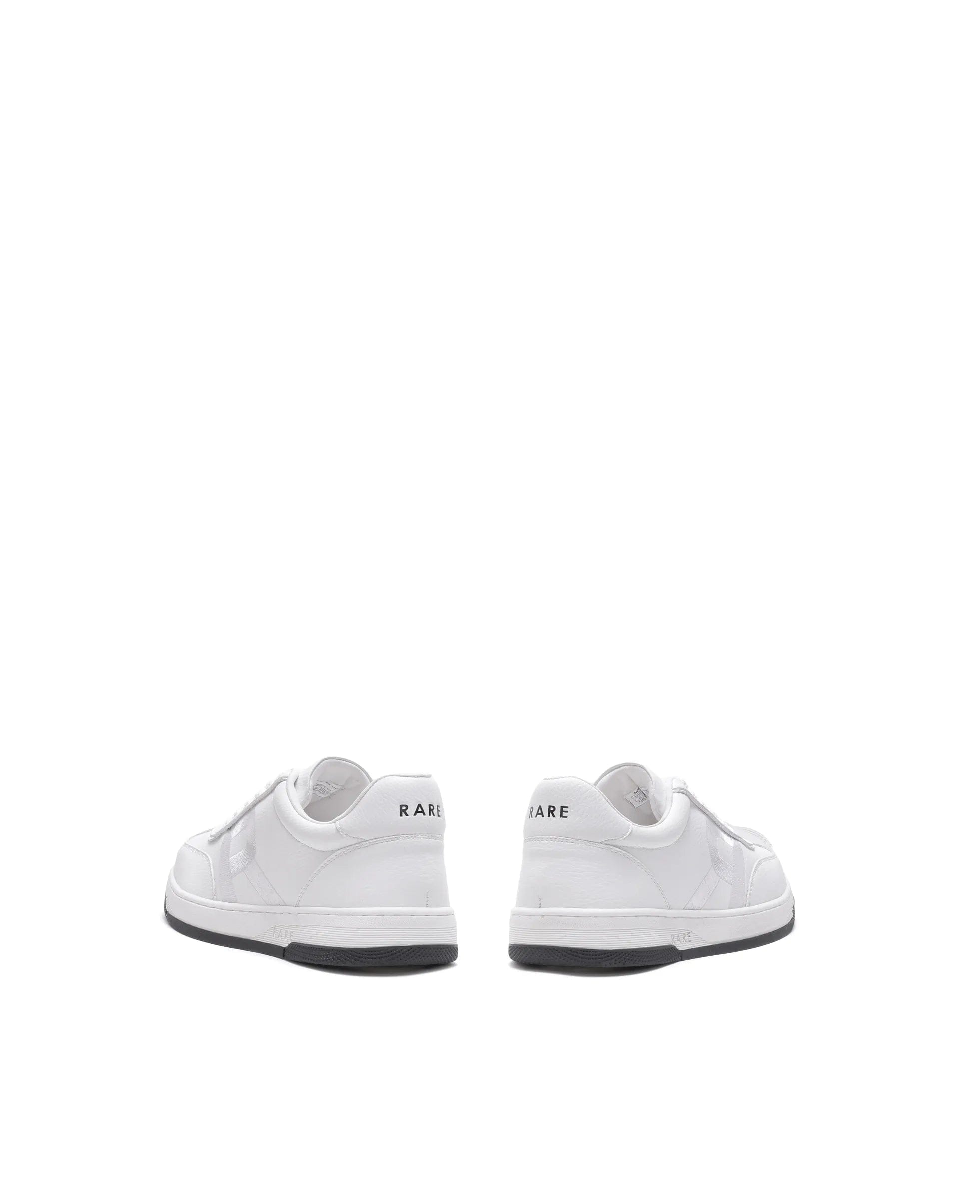 Rarez Men's Aven White Micro Fiber Regular Sneaker
