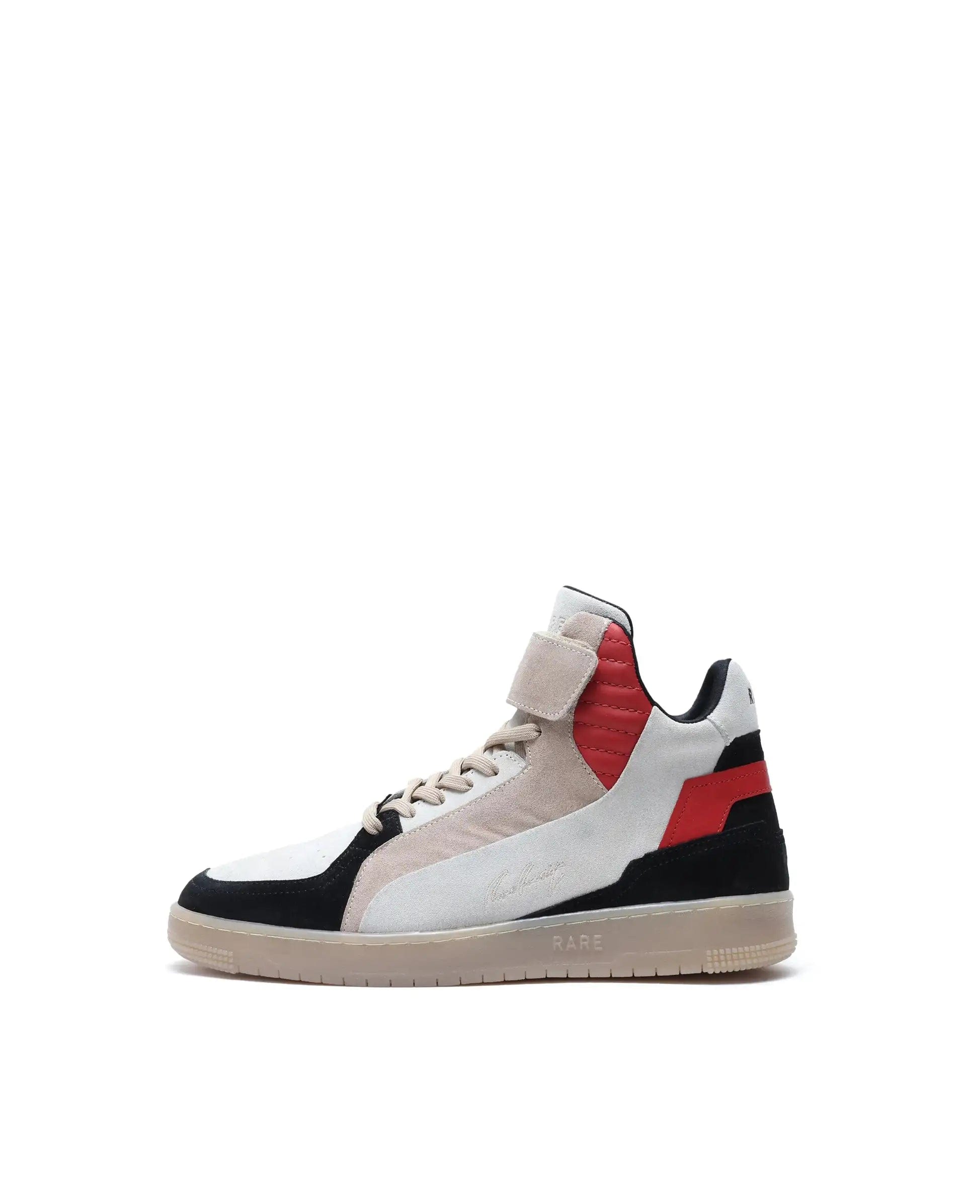 RAREZ Rare Rabbit Men's Bacu Red Lace - Up Suede Leather Closure Sneaker