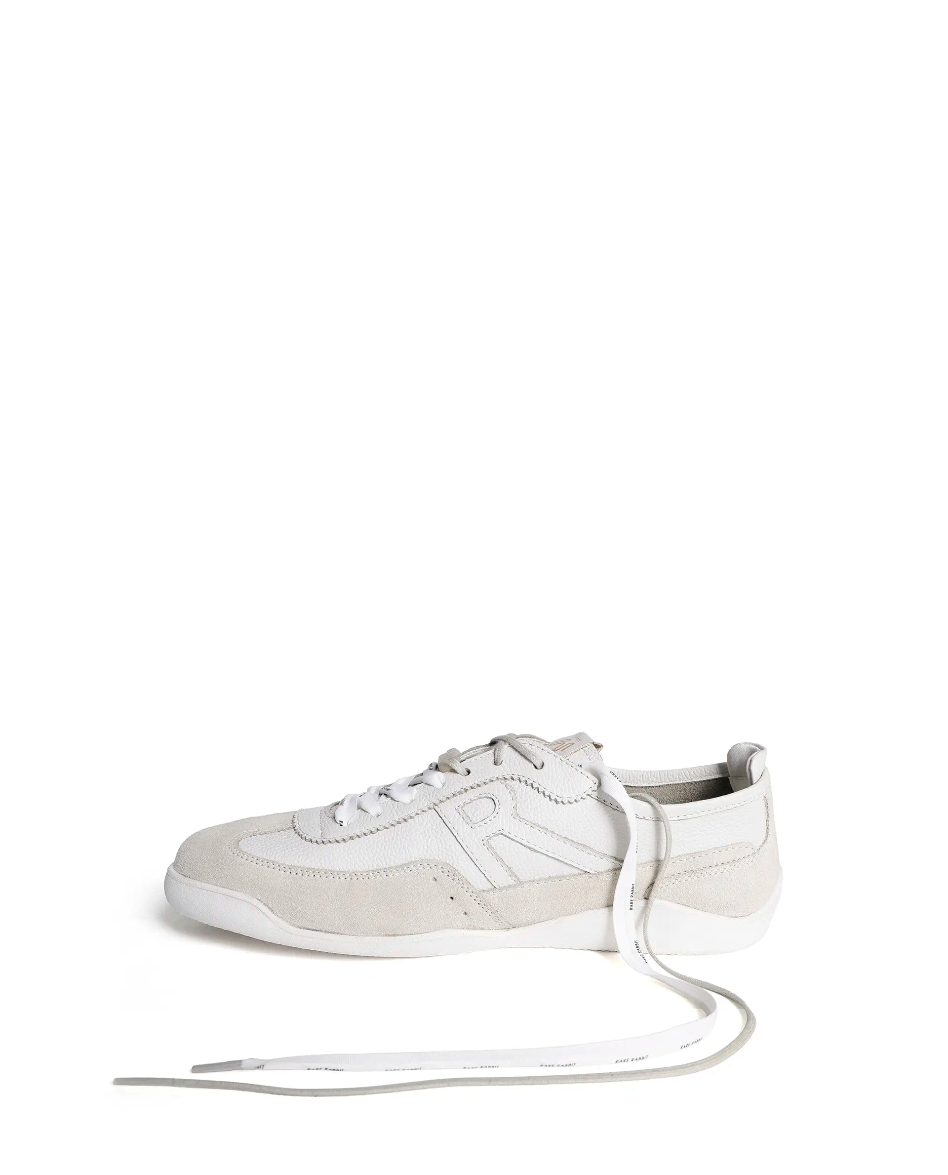 Rarez Men's Sugoi Still Primary Ivory Leather Regular Sneaker