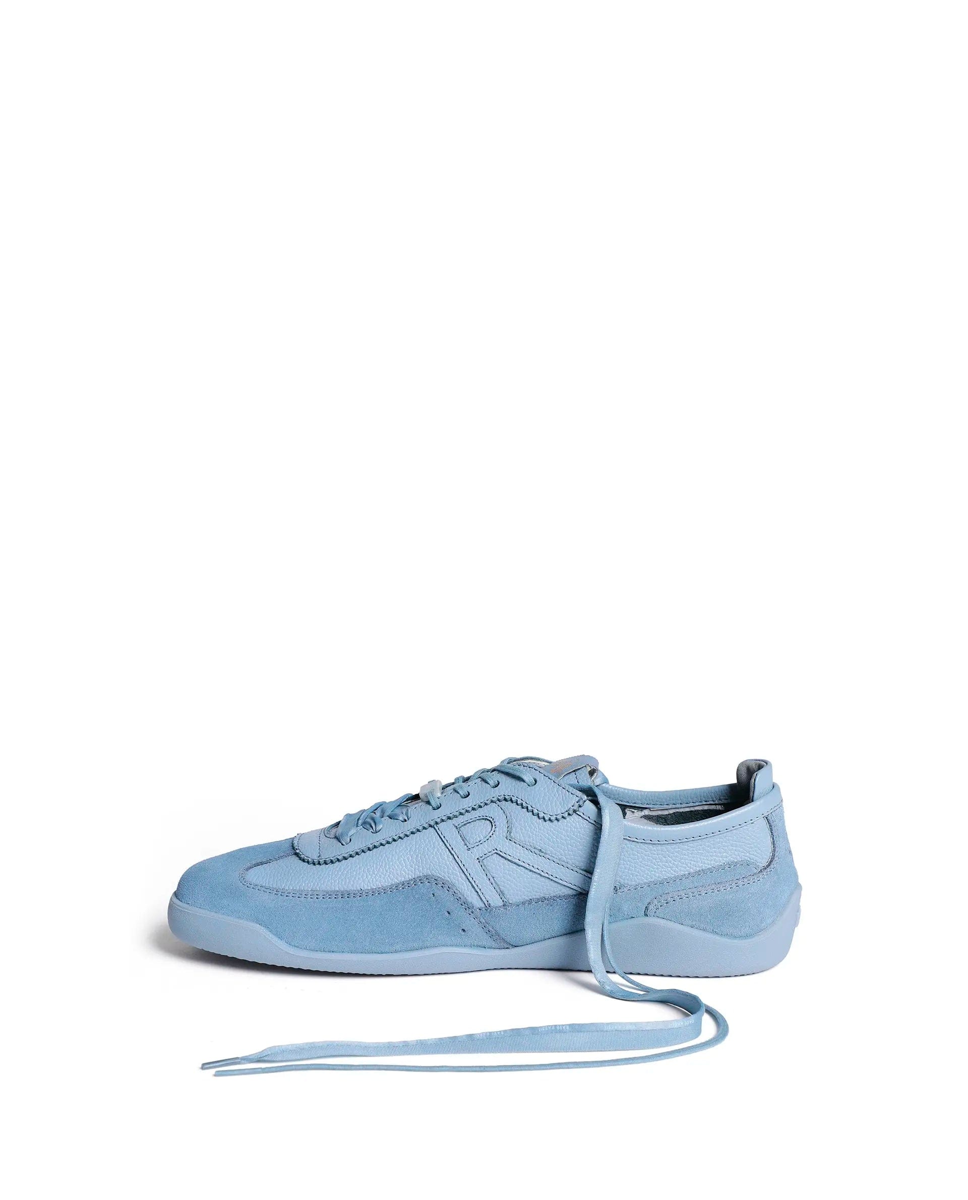 Rarez Men's Sugoi Still Primary Cobalt Leather Regular Sneaker