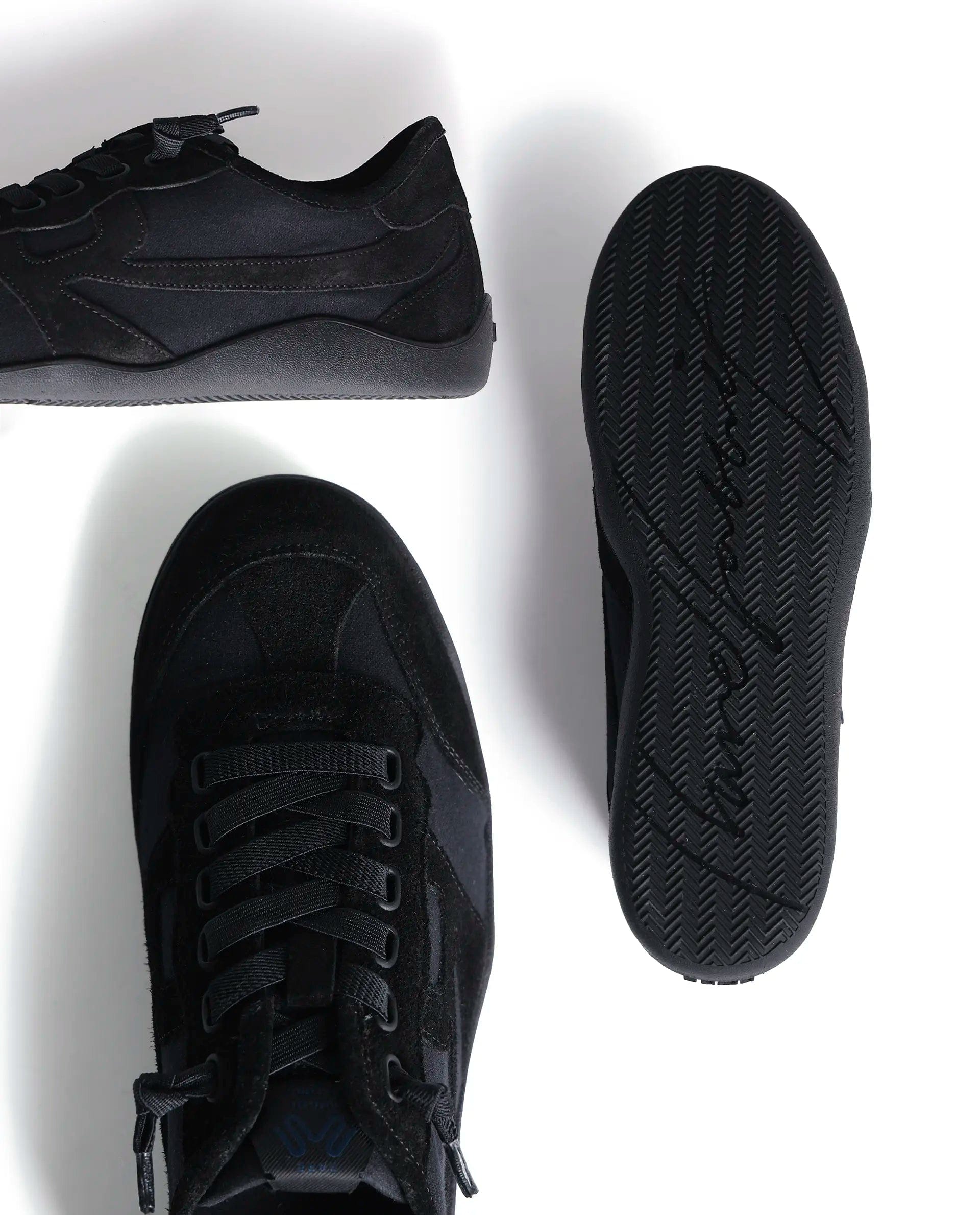 Rarez Men's Sugoi Tug Primary Black Low Sneaker