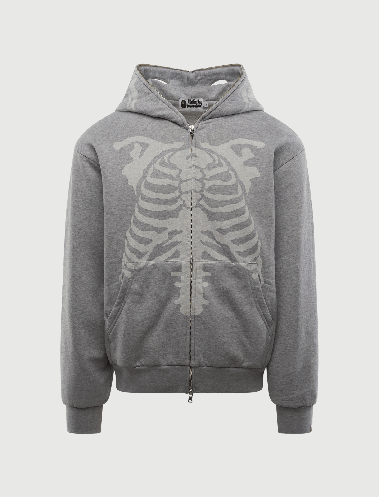 BAPE SKELETON SHARK FULL ZIP HOODIE