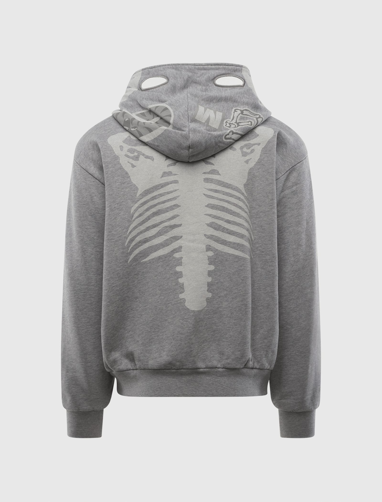 BAPE SKELETON SHARK FULL ZIP HOODIE