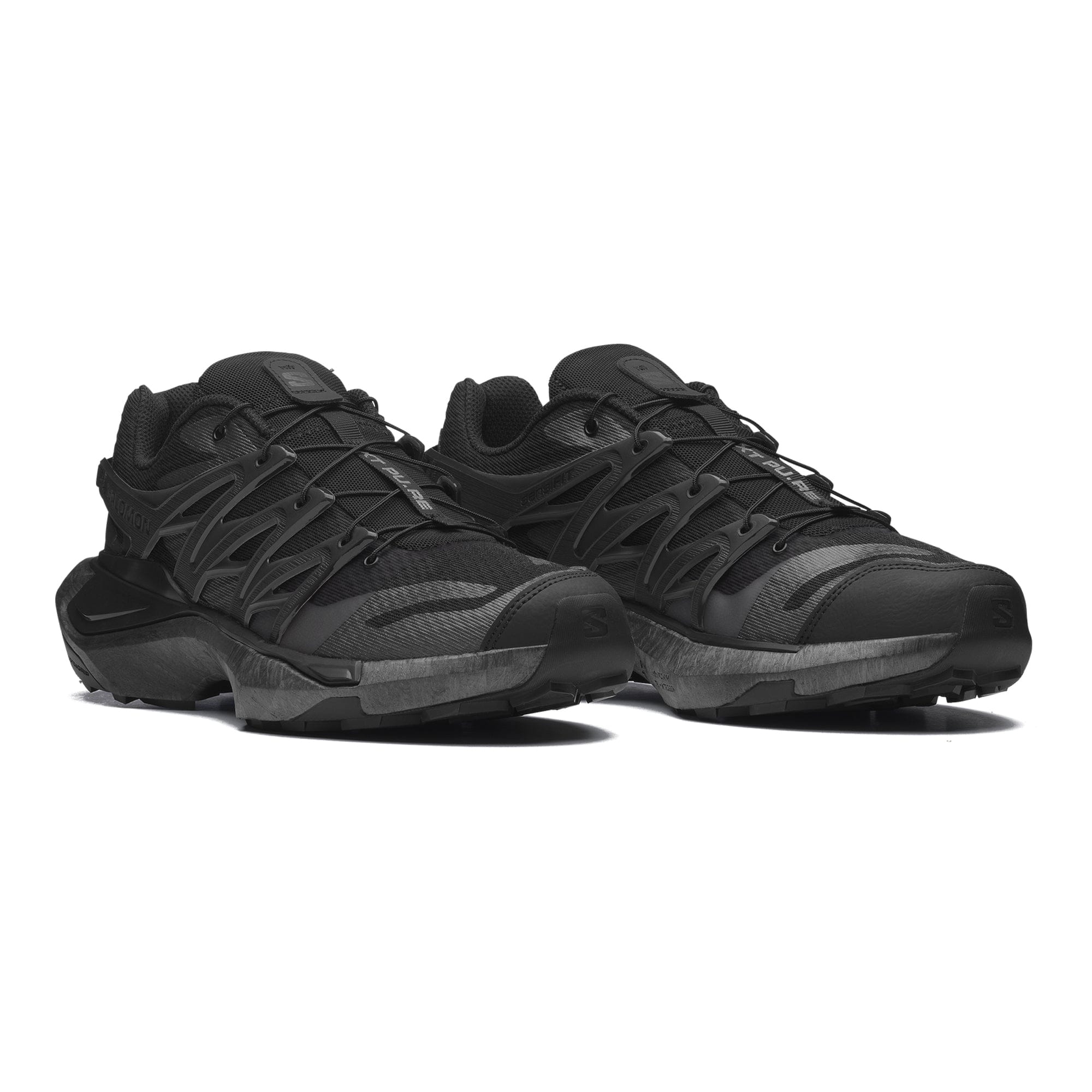Salomon XT - PU.RE Advanced - Black/Black/Asphalt