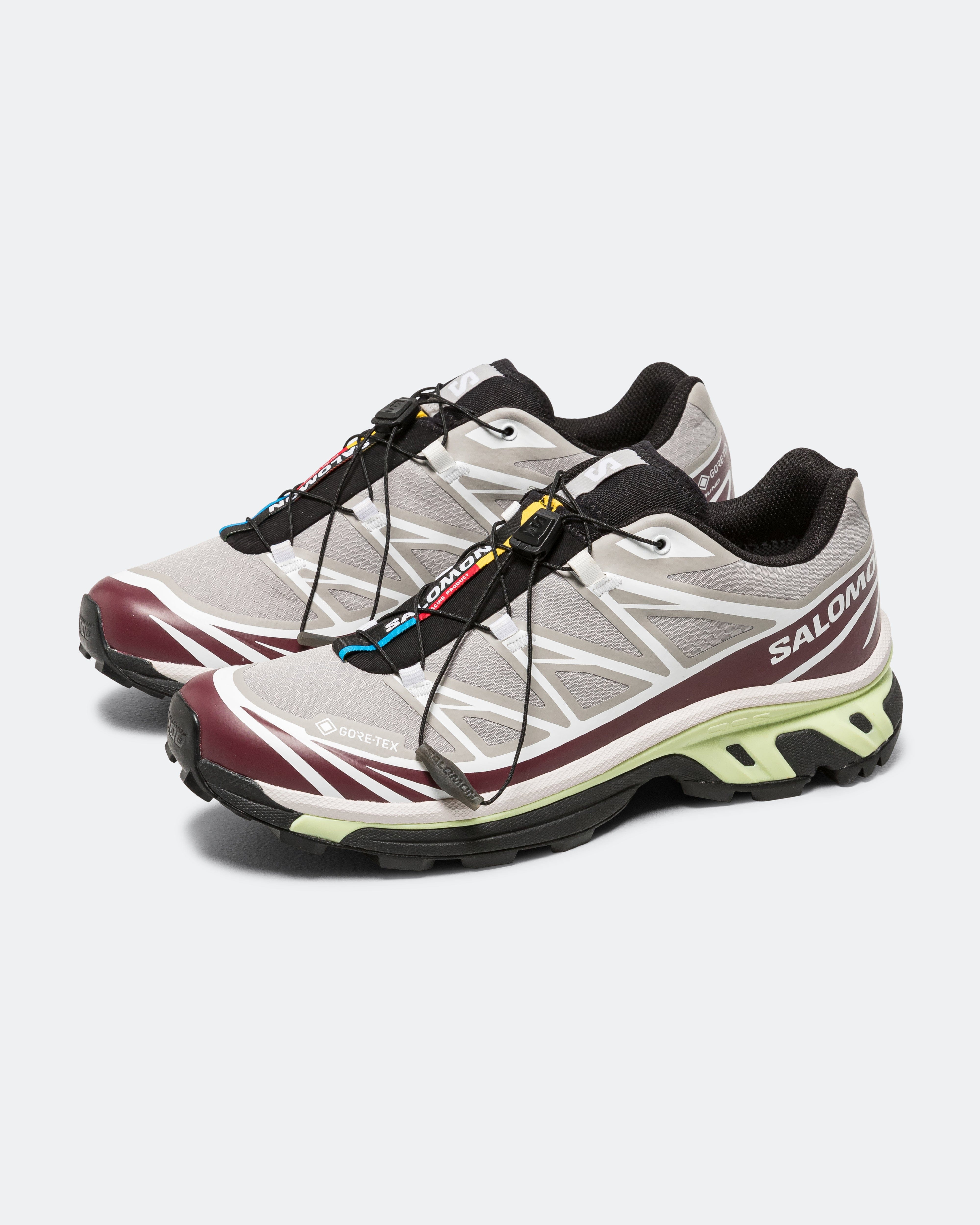 Salomon XT - 6 GORE - TEX - Paloma/Maroon Banner - Butterfly