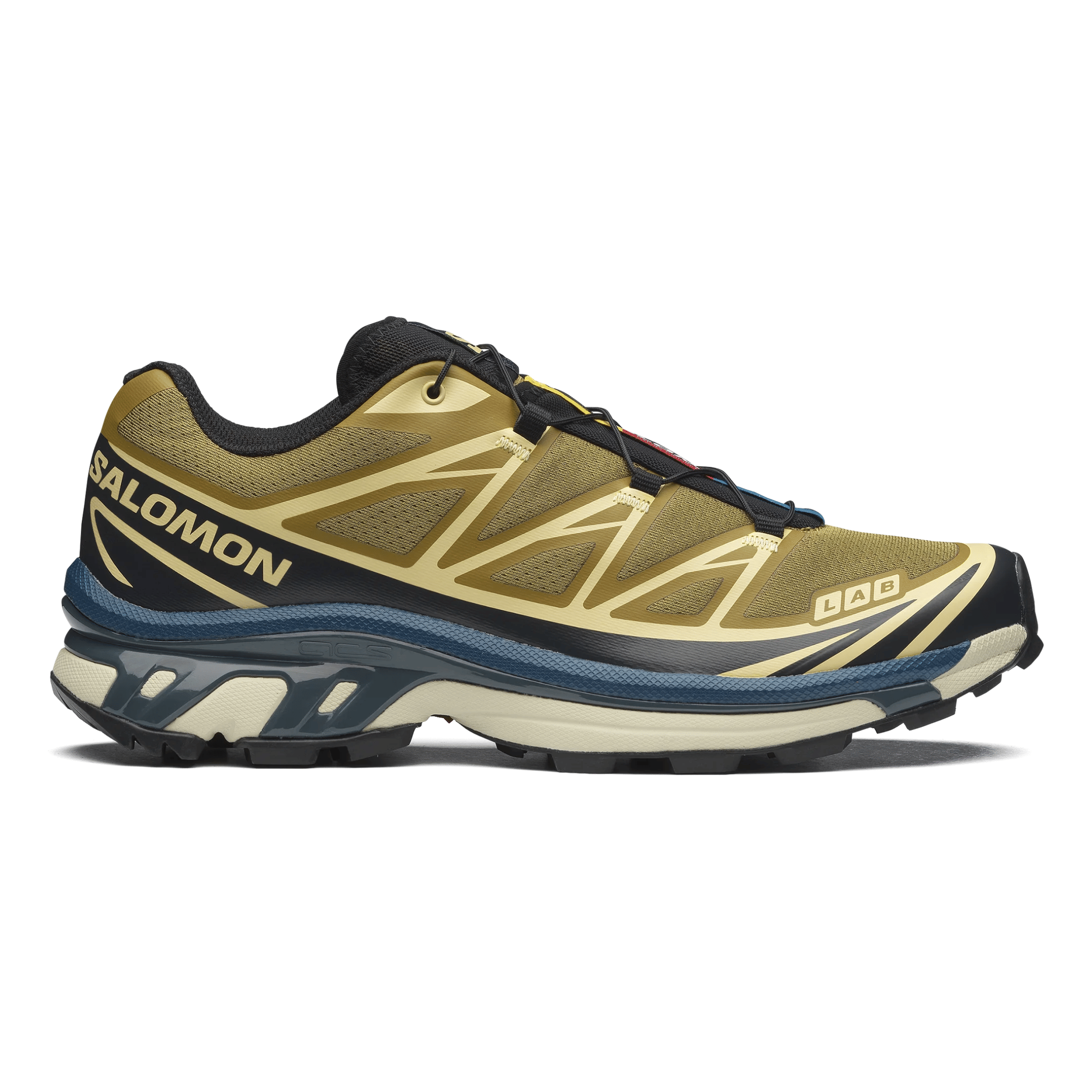 Salomon Men's XT - 6 Brilliant Olive/Dark Navy/Dark Slate