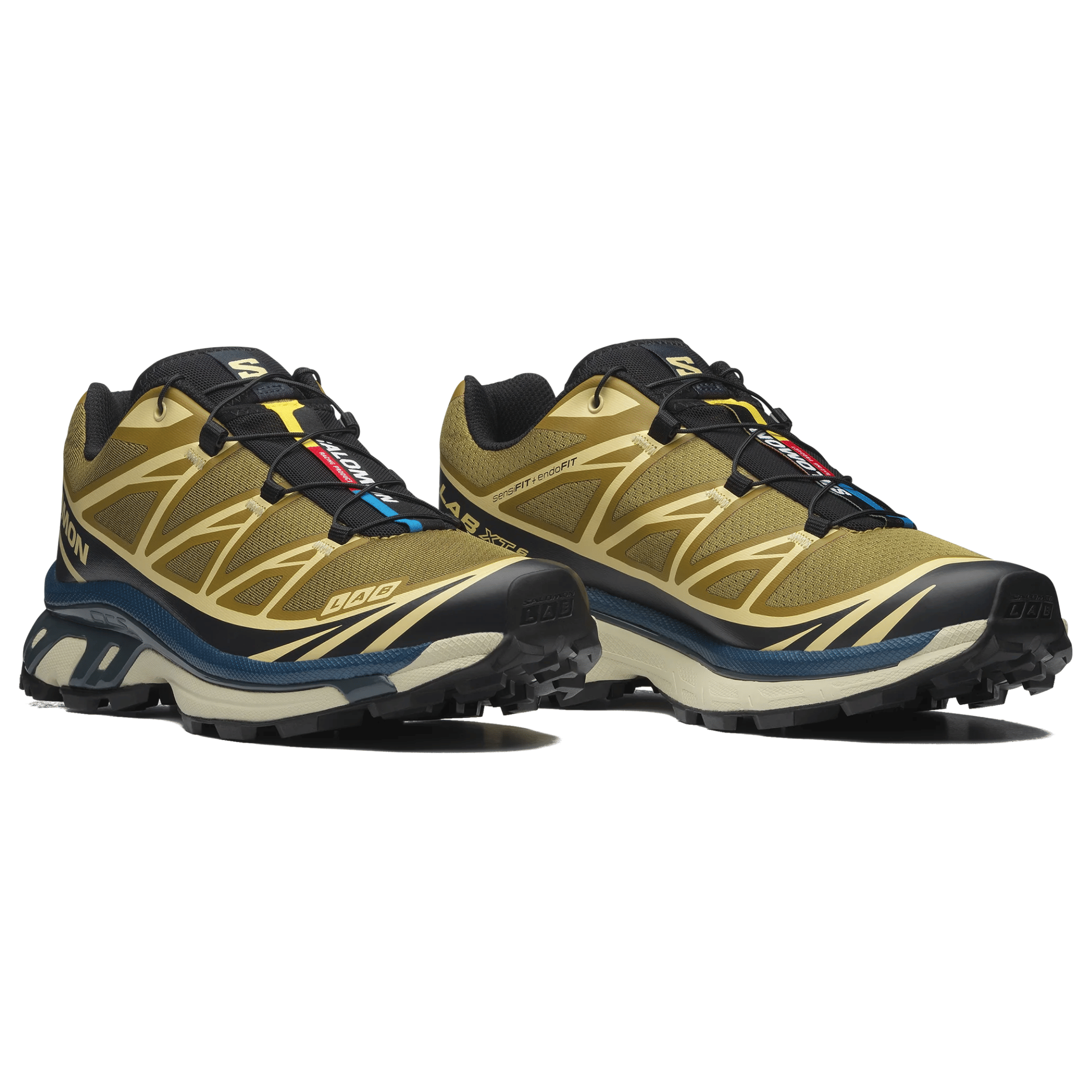 Salomon Men's XT - 6 Brilliant Olive/Dark Navy/Dark Slate