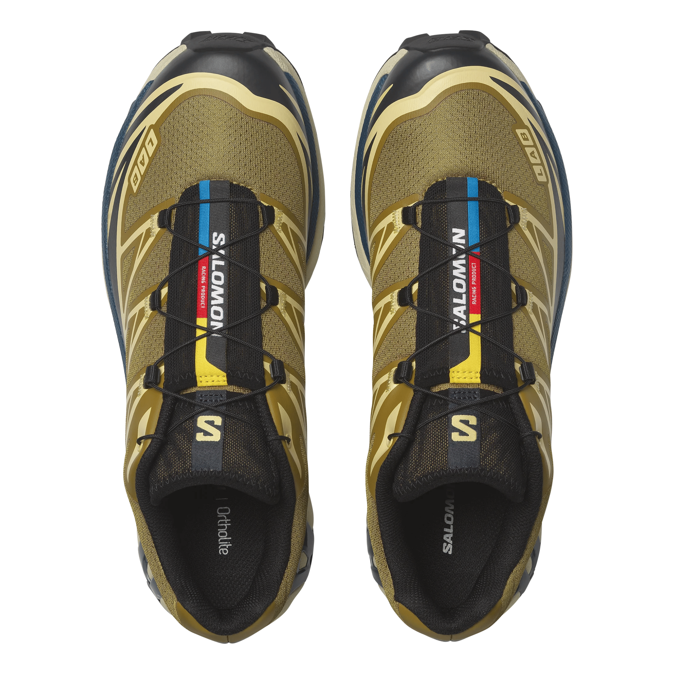 Salomon Men's XT - 6 Brilliant Olive/Dark Navy/Dark Slate
