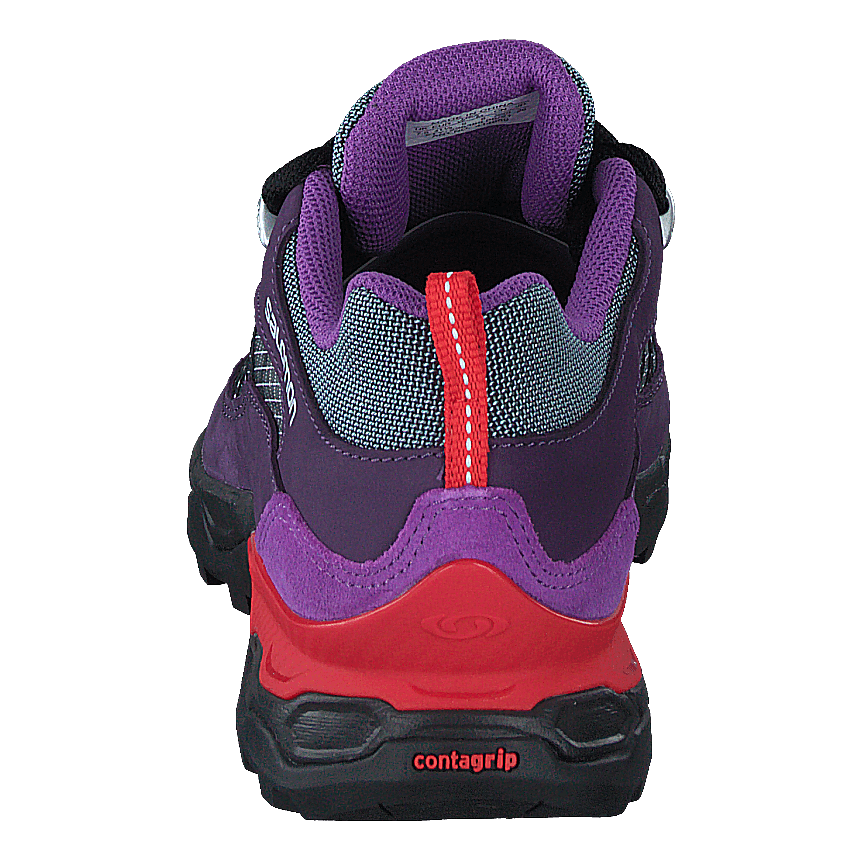 Salomon Shoes Shelter Low Ltr Stormy Weather/grape/goji Berr