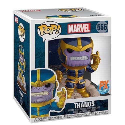 Funko Pop! 556 - Marvel Heroes - Thanos Snap 6 - Inch Vinyl Bobble Head - PX