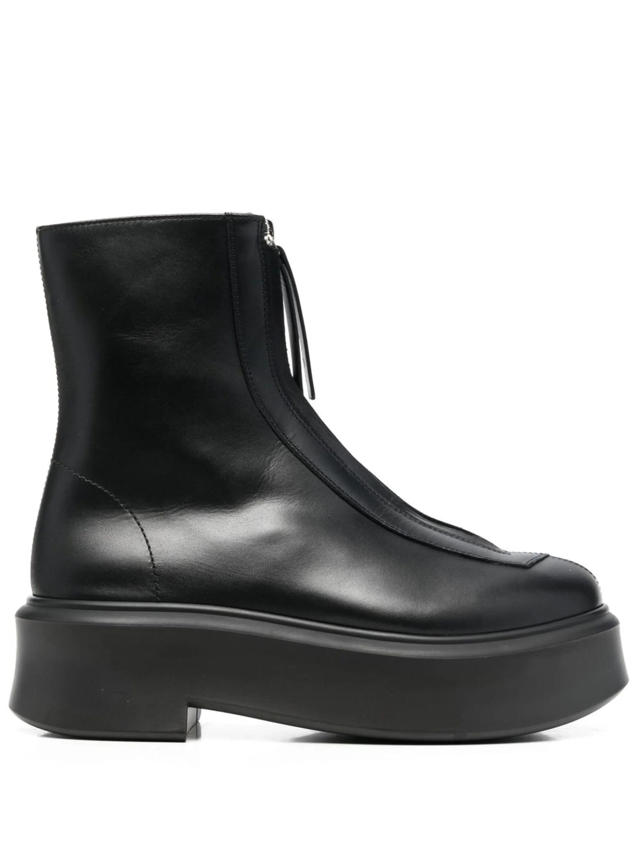 The Row zipped ankle boots