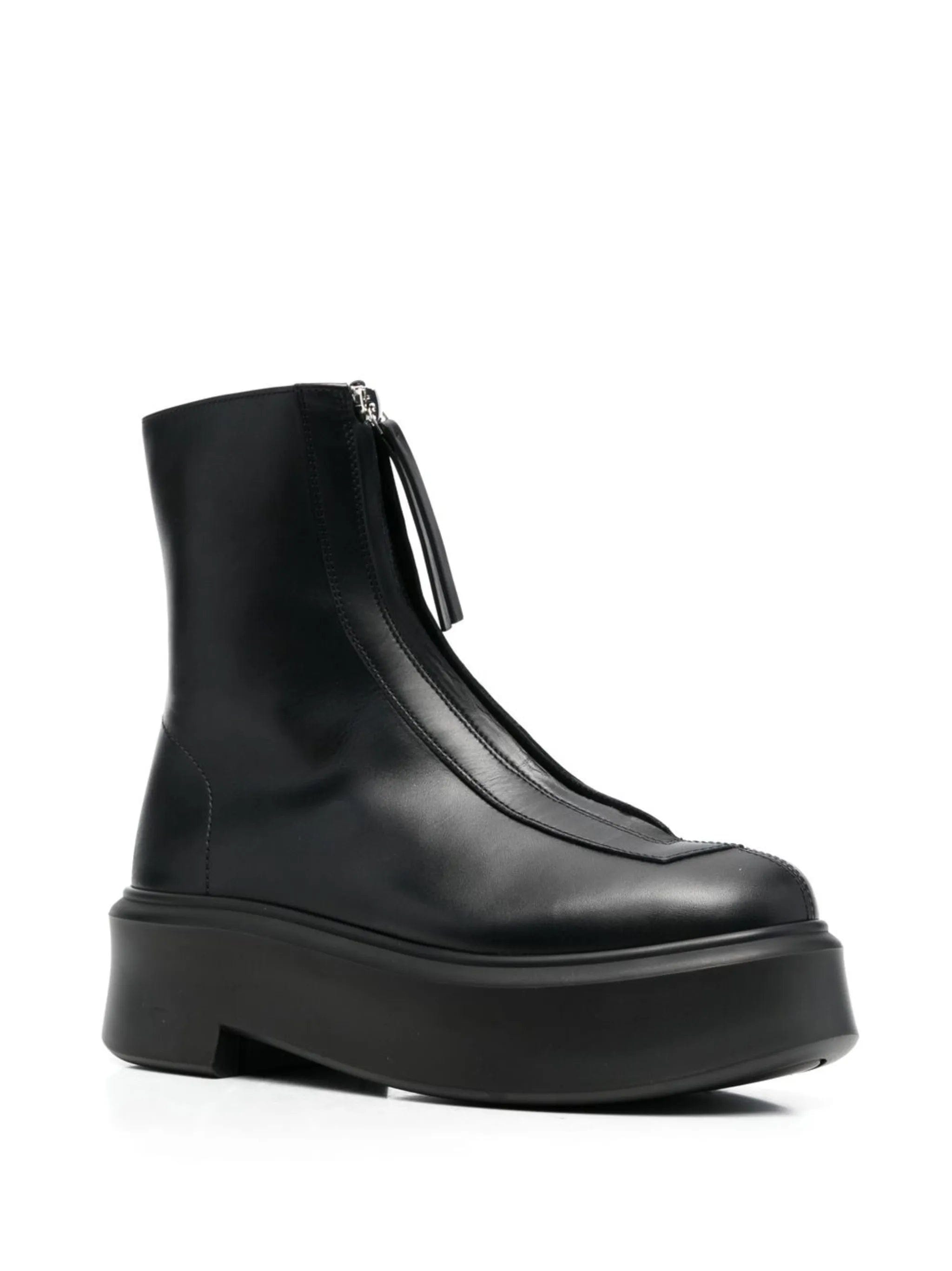 The Row zipped ankle boots