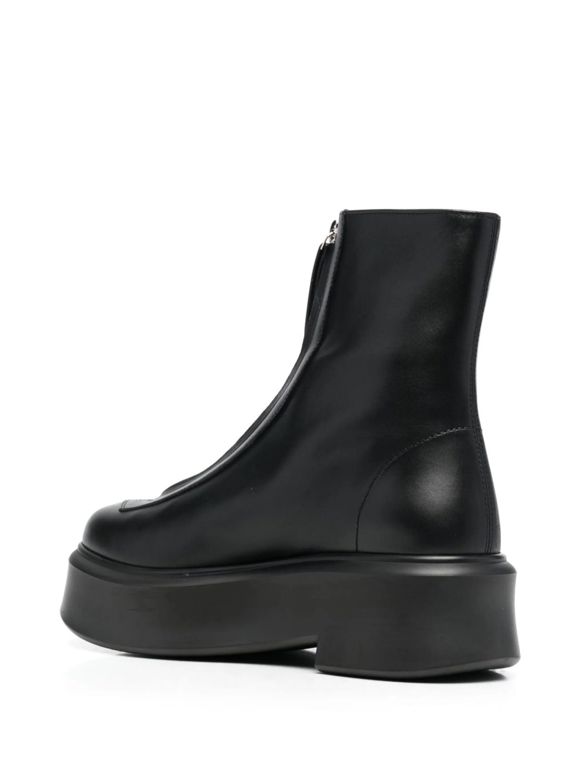 The Row zipped ankle boots
