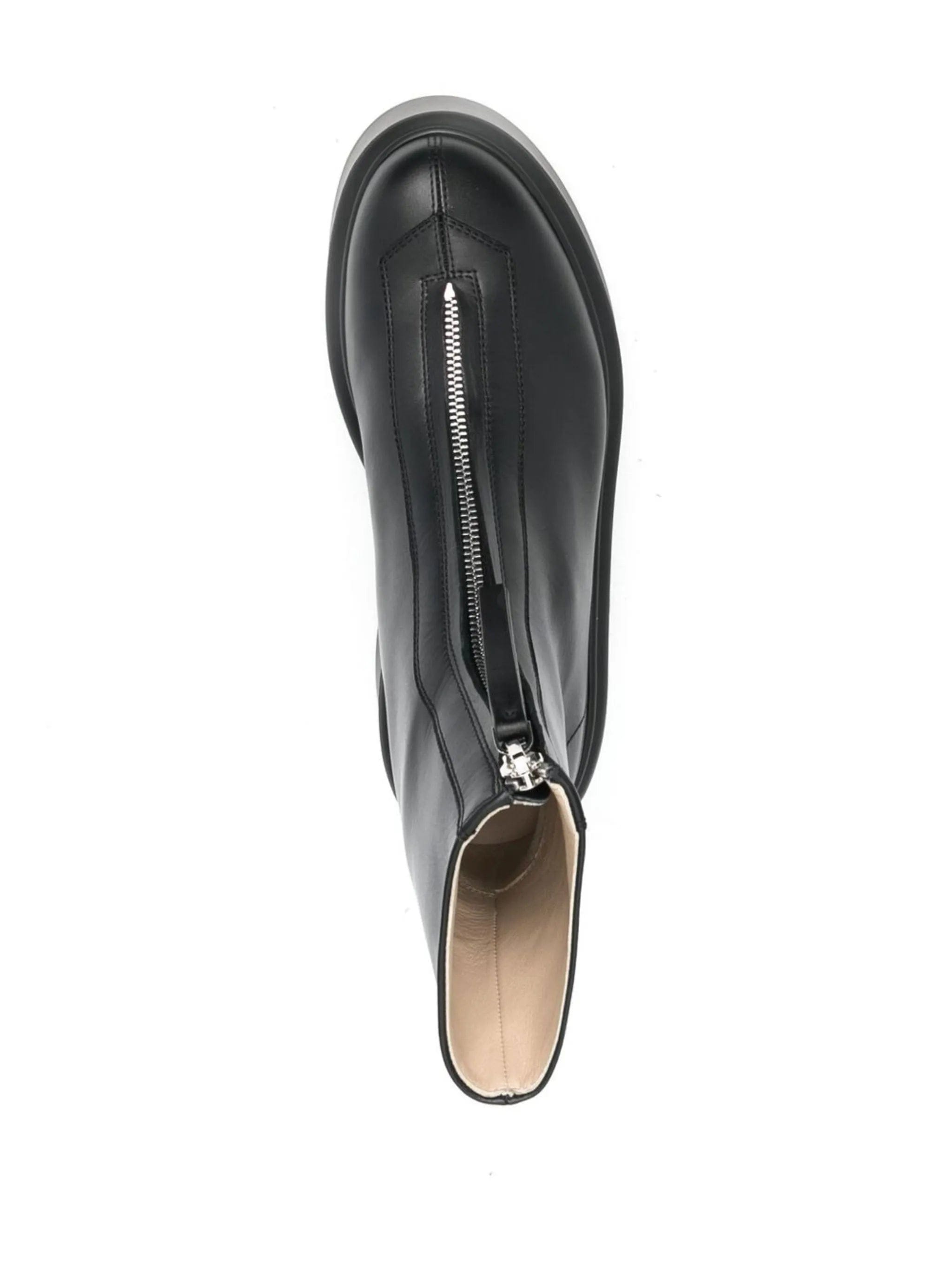 The Row zipped ankle boots