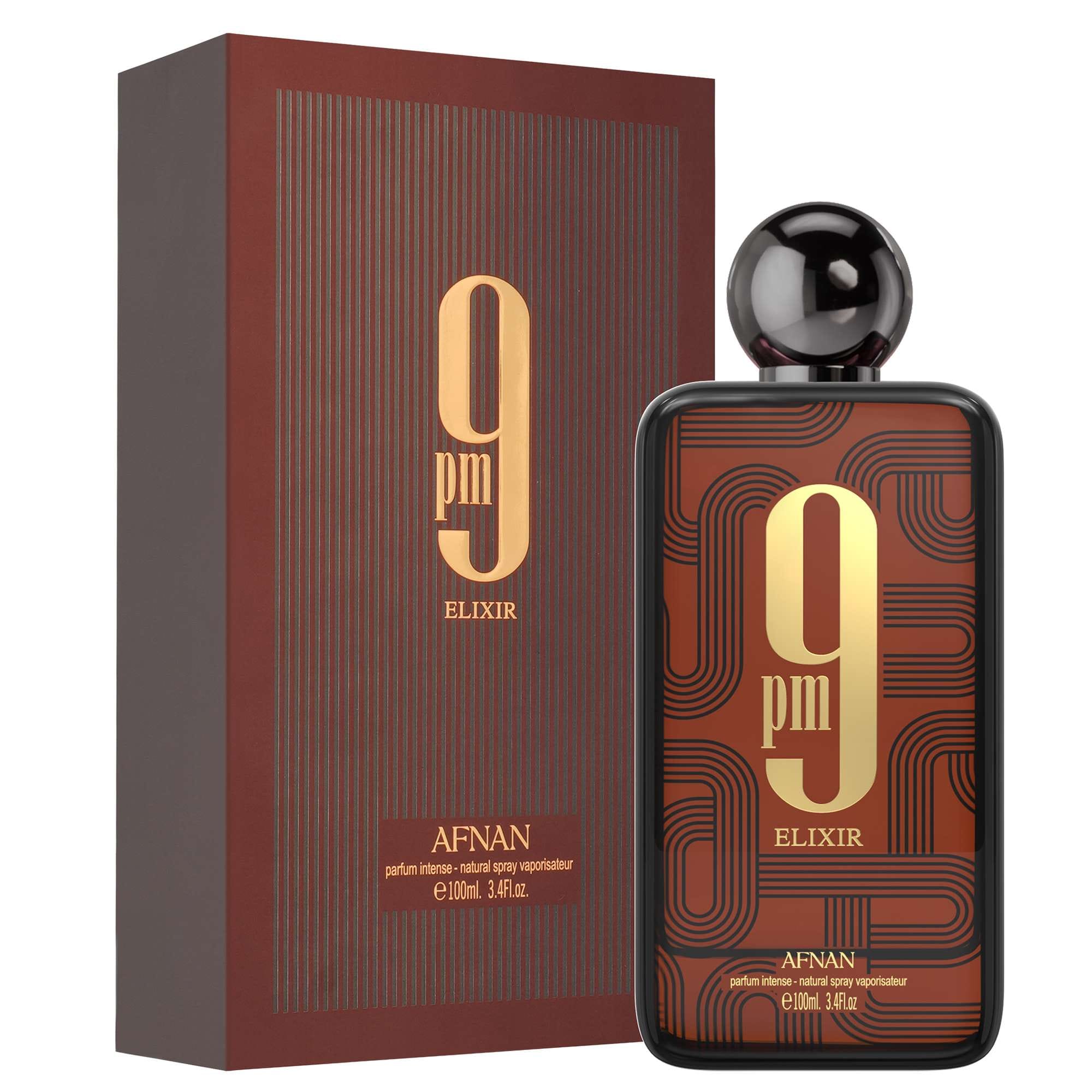 Afnan 9 PM Elixir Extrait de Parfum Spray 100 ml