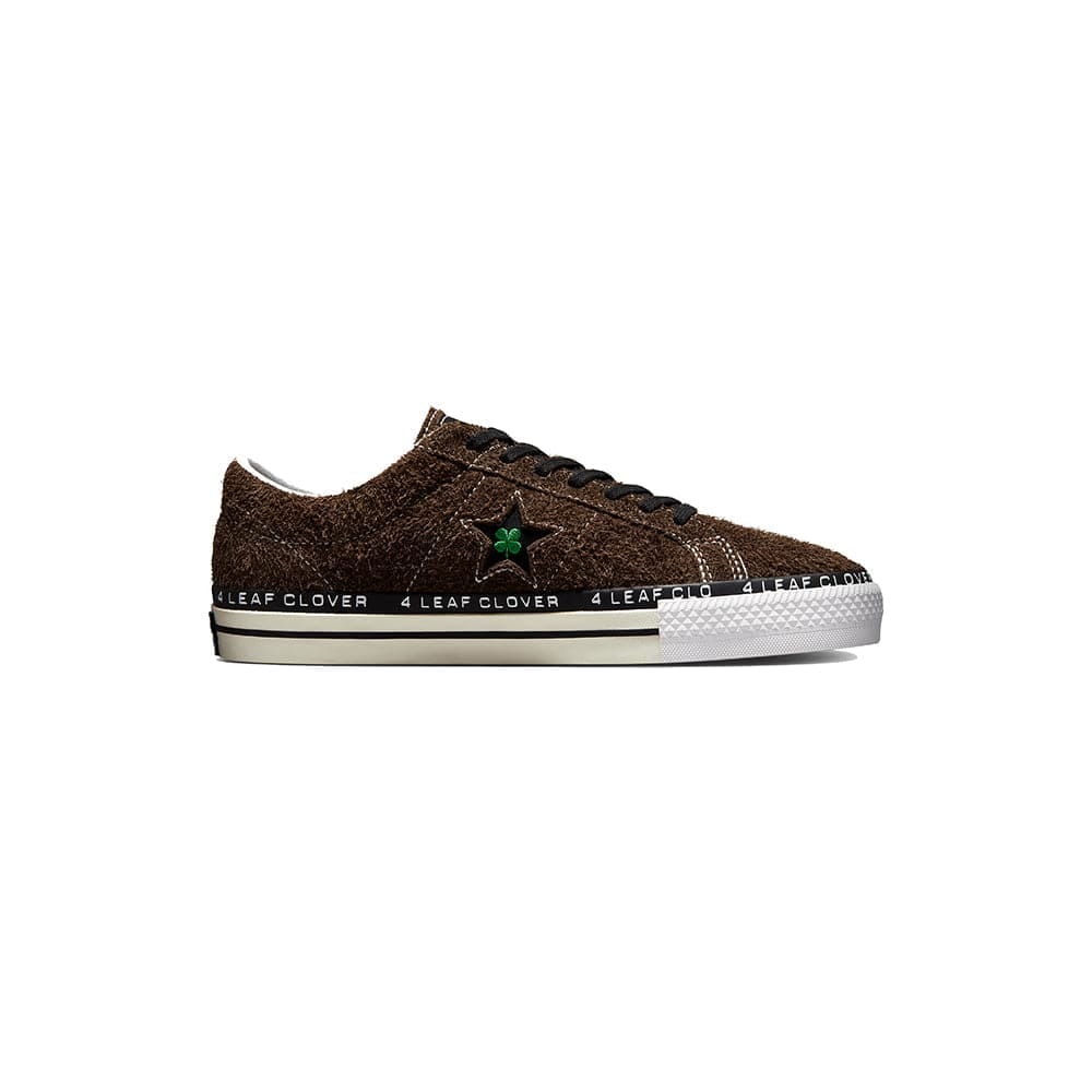 Converse x Patta Four - Leaf Clover One Star Pro - Java/Burnt Olive/White