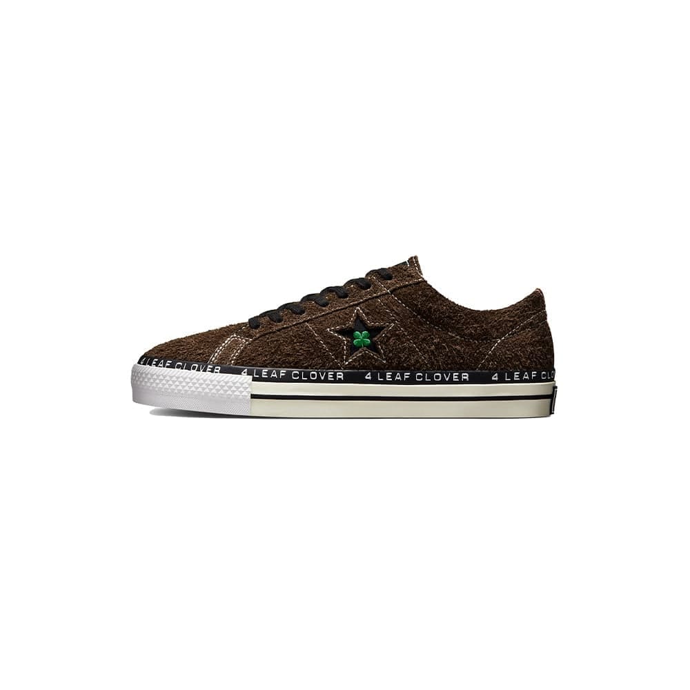 Converse x Patta Four - Leaf Clover One Star Pro - Java/Burnt Olive/White