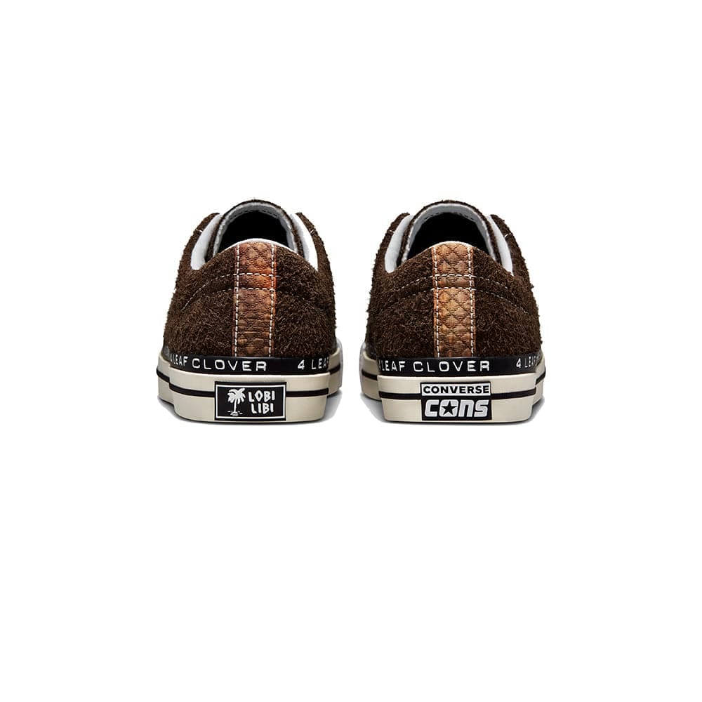 Converse x Patta Four - Leaf Clover One Star Pro - Java/Burnt Olive/White