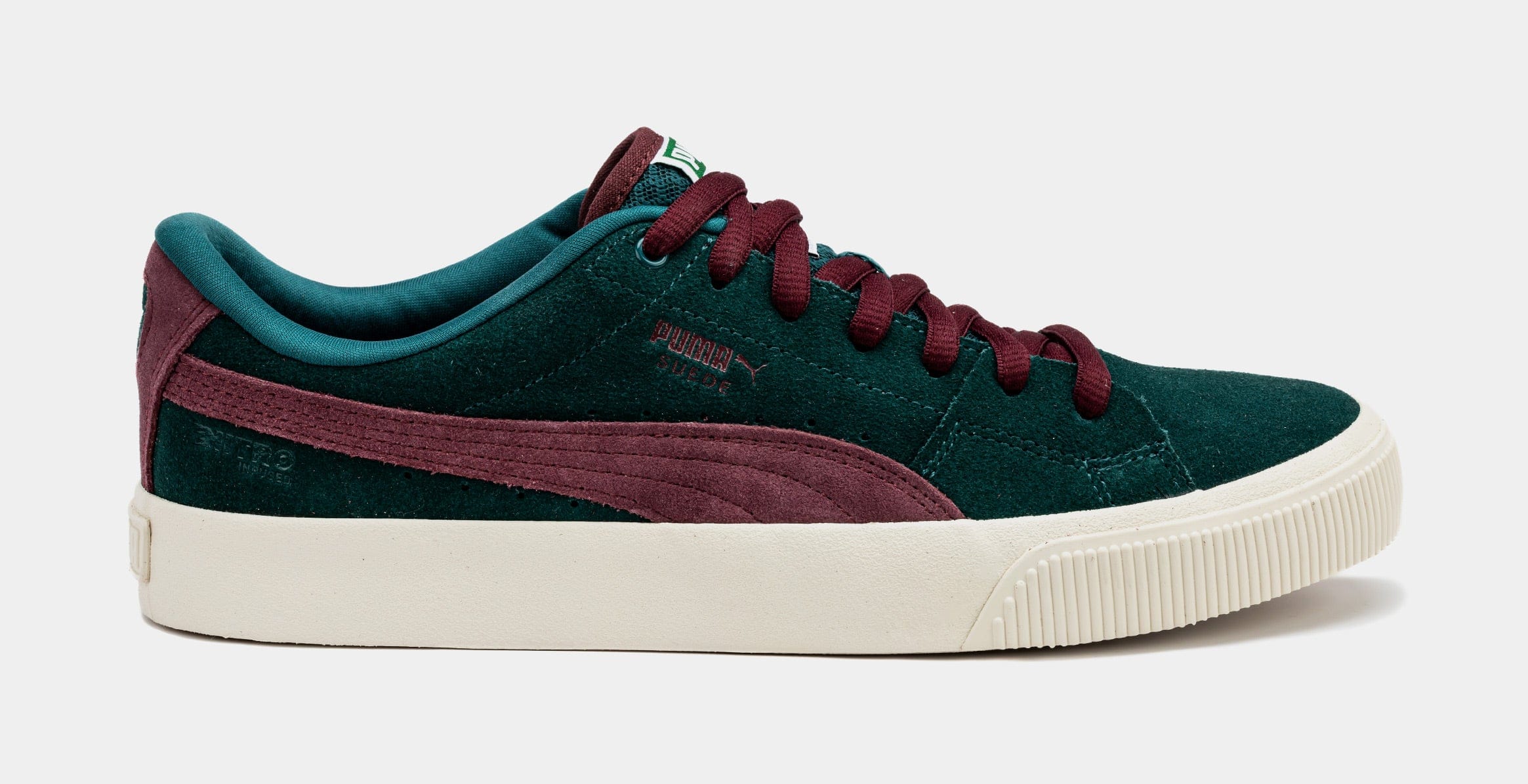 PUMA Suede Mens Lifestyle Shoes (Teal/Purple)