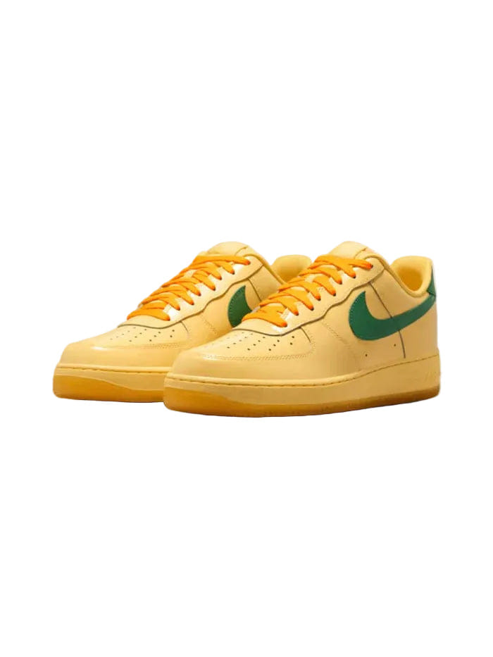 My Store Nike Air Force 1 Low Patent Leather Topaz Gold Pine Green - Preorder