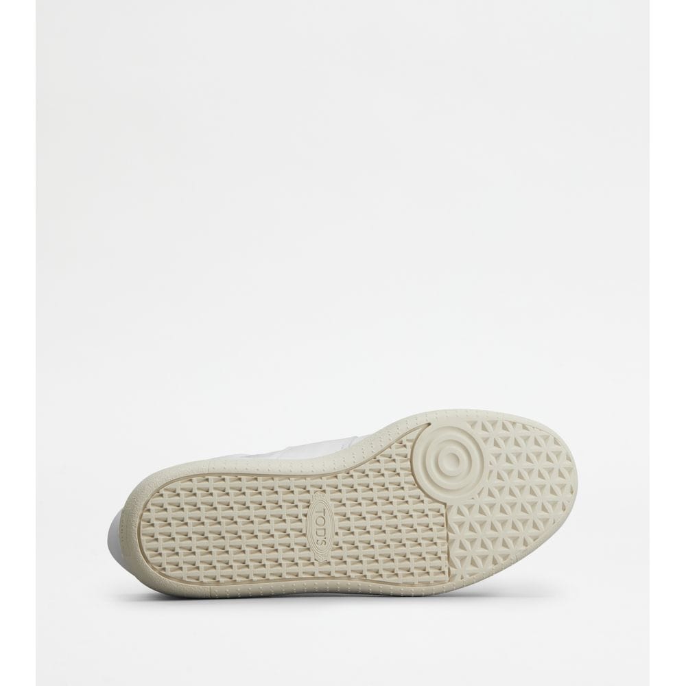 Tod's Tods Tabs Sneakers High - Top In Leather White Womens