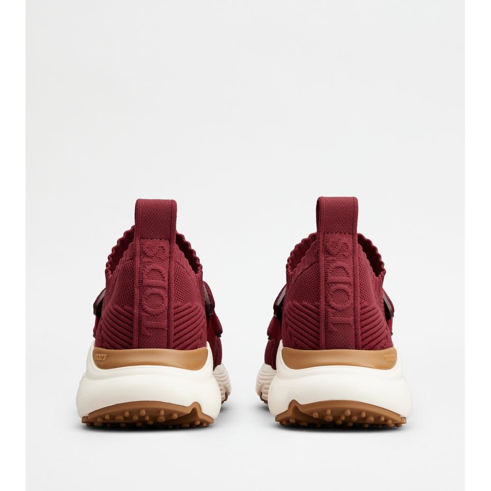 Tod's Tods Kate Slip - On Sneakers In Fabric Red Womens