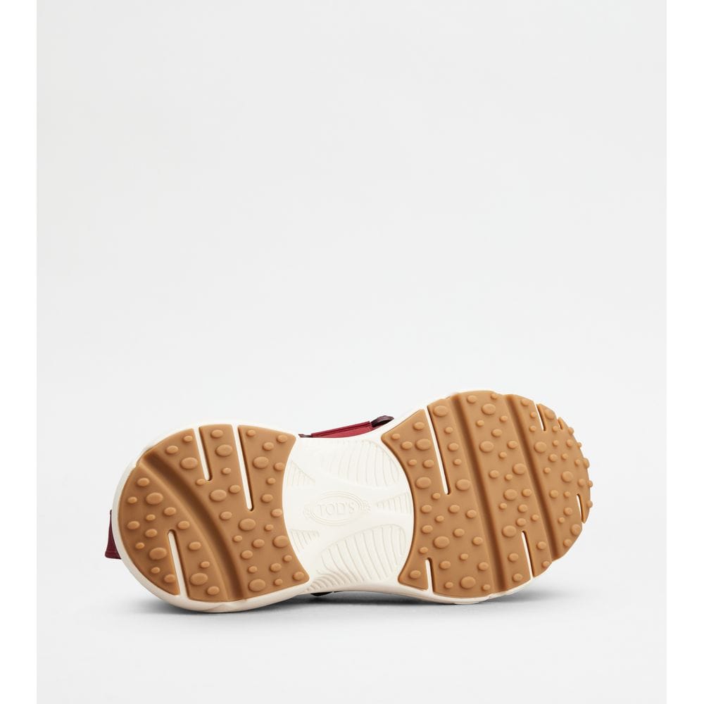 Tod's Tods Kate Slip - On Sneakers In Fabric Red Womens