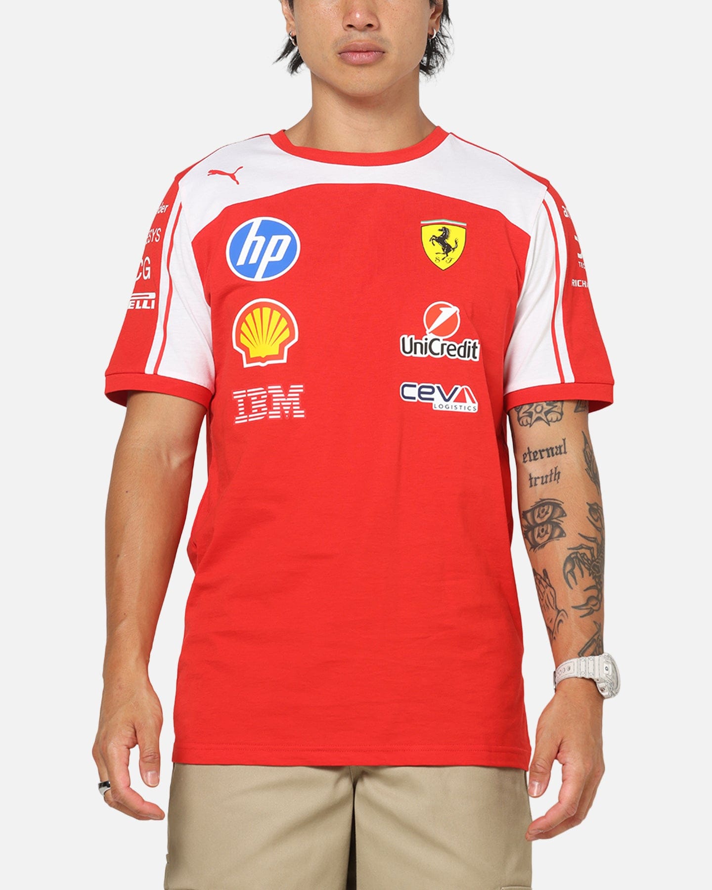 Puma x Scuderia Ferrari Replica T - Shirt Red