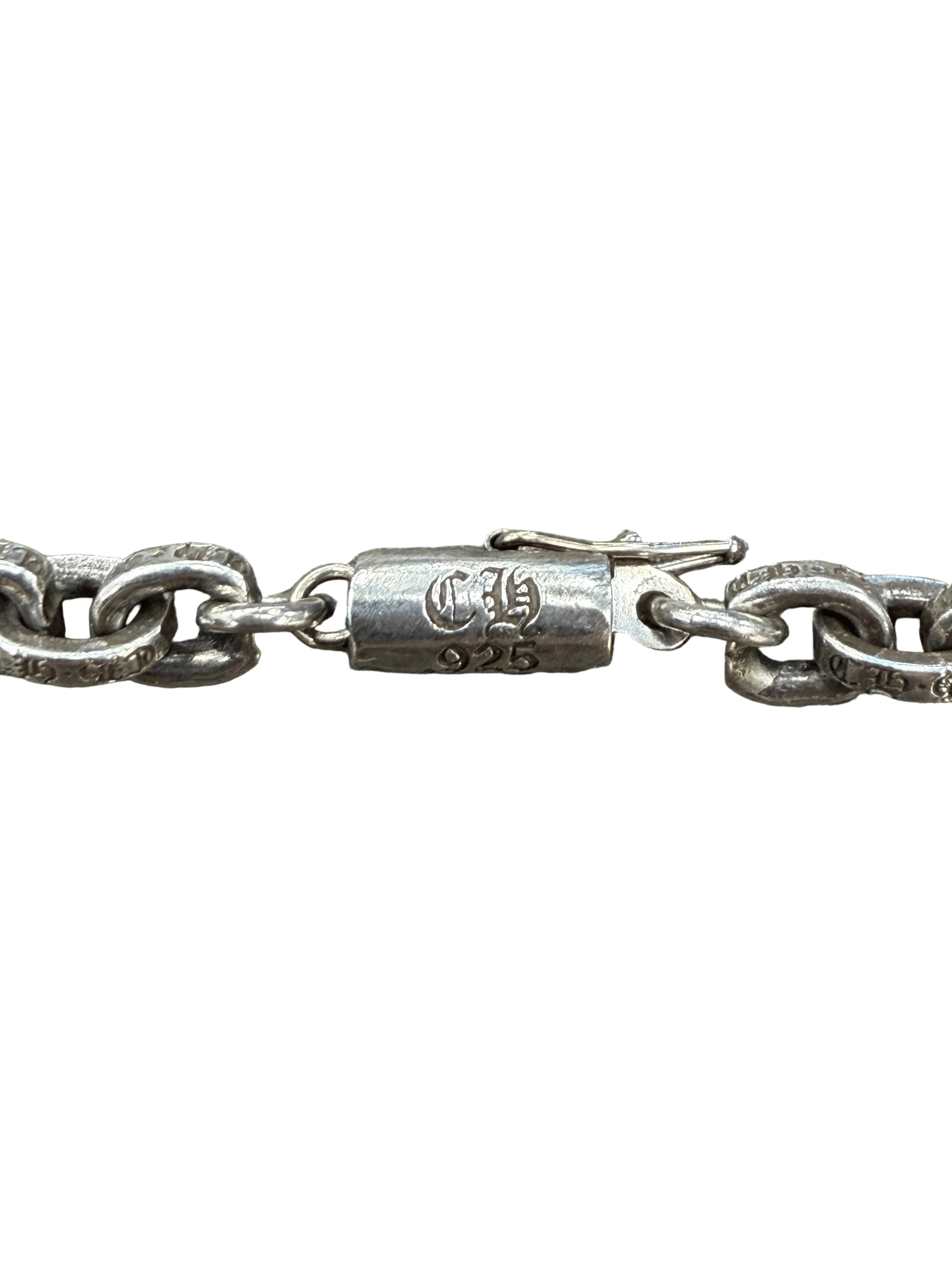 Chrome Hearts Paper Chain Bracelet Silver