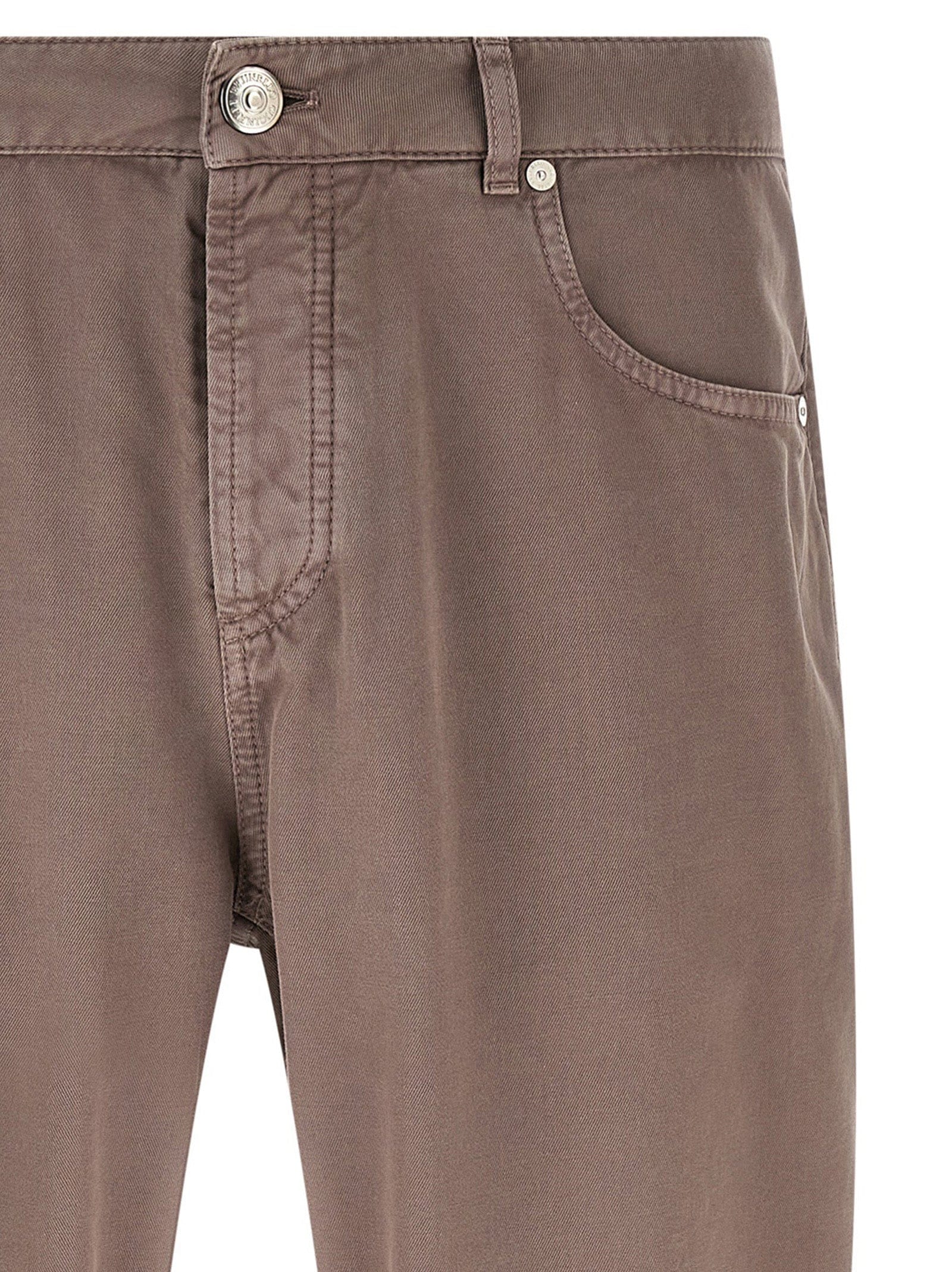 Brunello Cucinelli Cotton Casual Men's Pants
