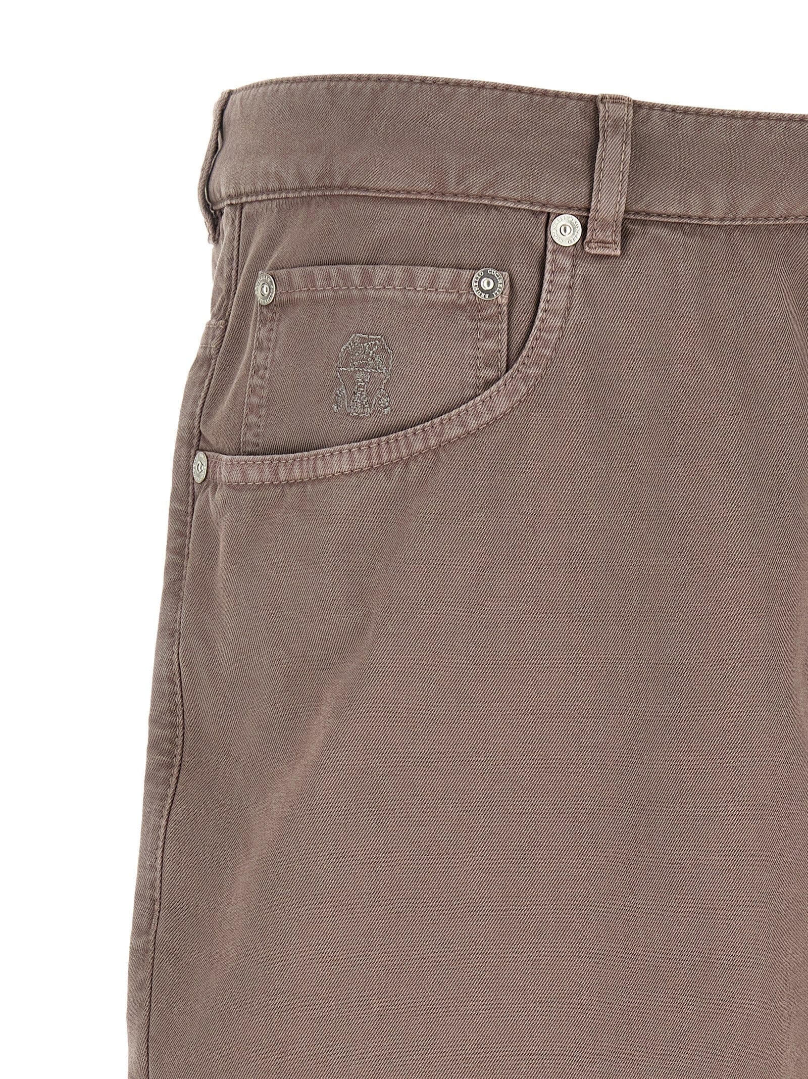 Brunello Cucinelli Cotton Casual Men's Pants